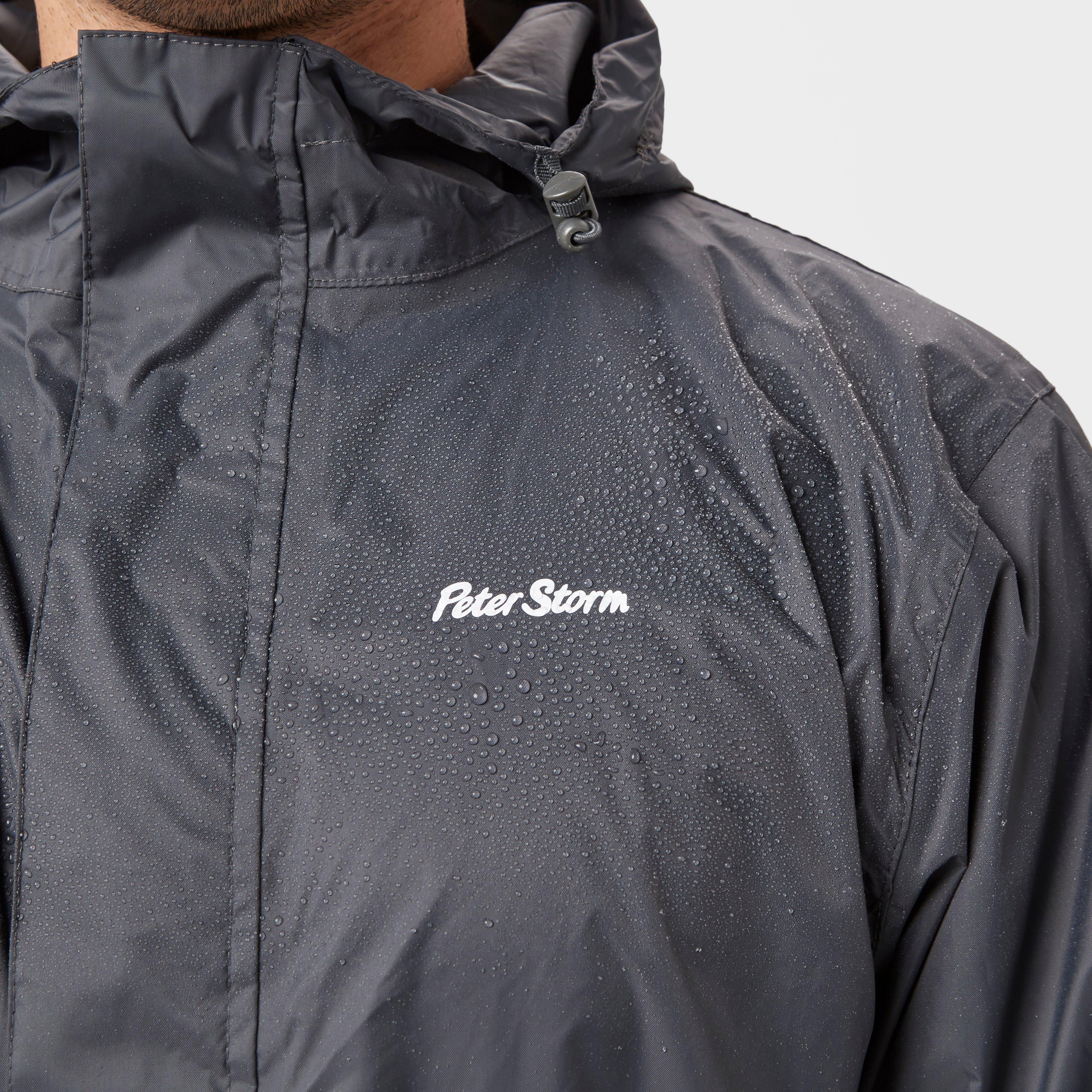 Mens Packable Jacket Grey - Image 4