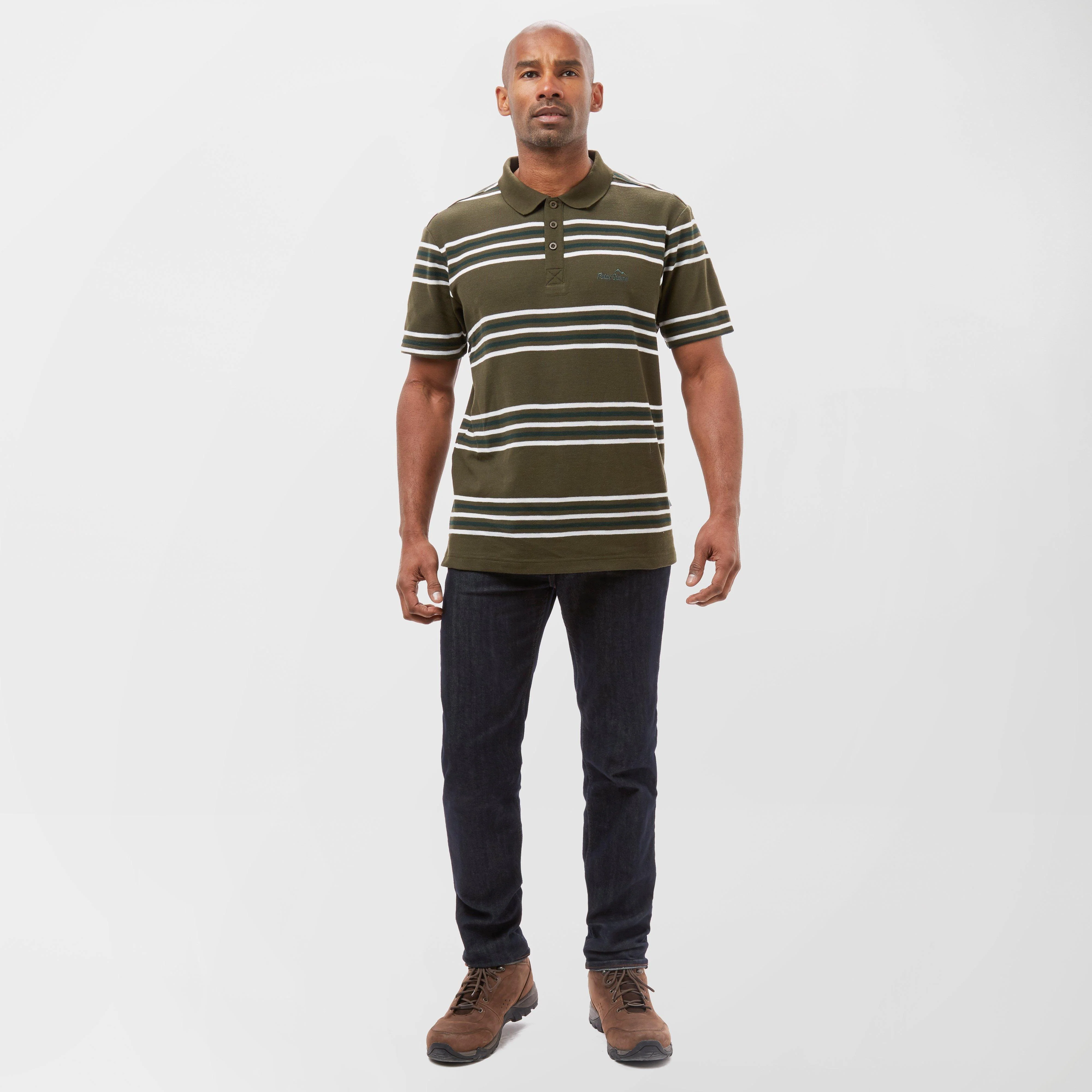 Men’s Striped Polo Shirt - Image 3