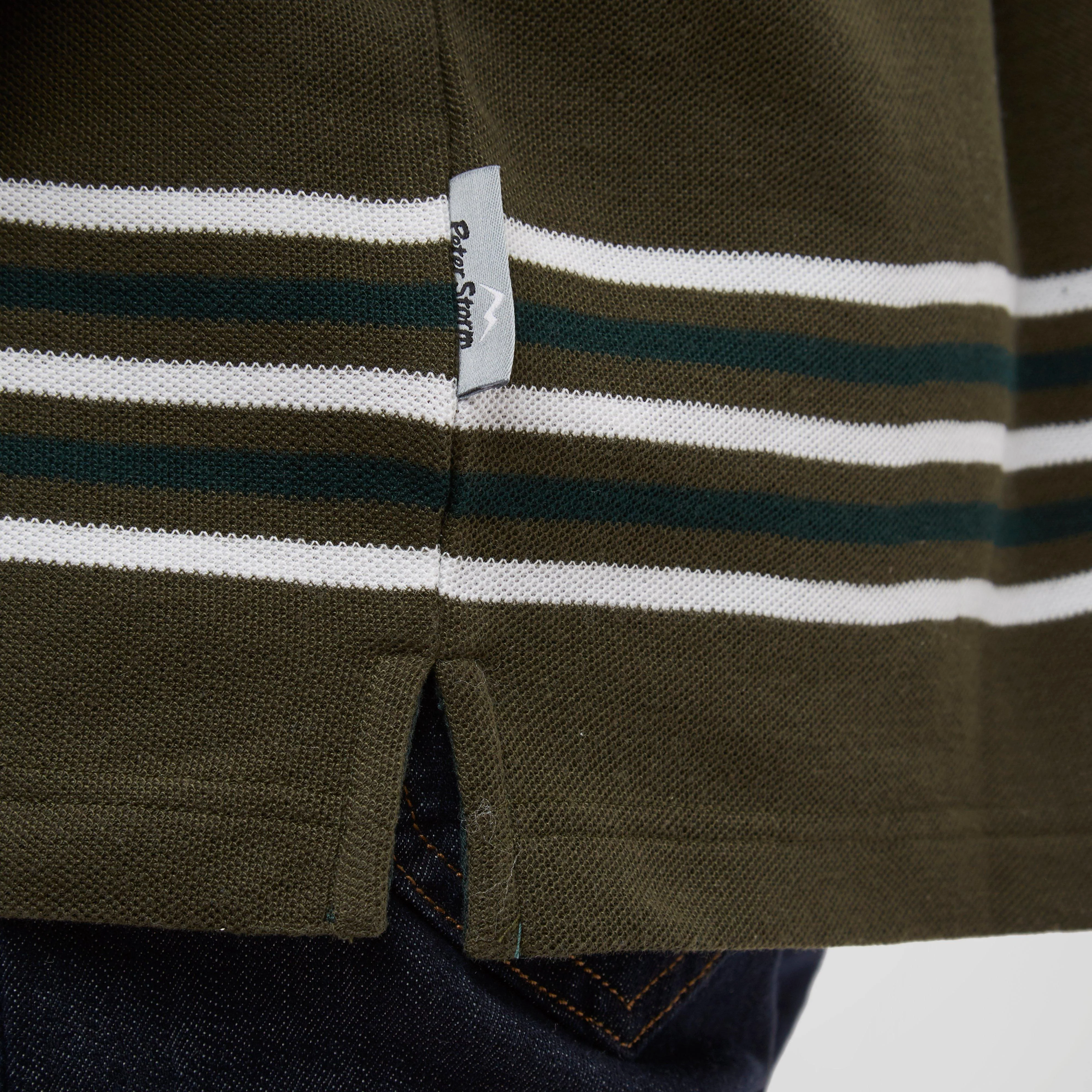 Men’s Striped Polo Shirt - Image 5