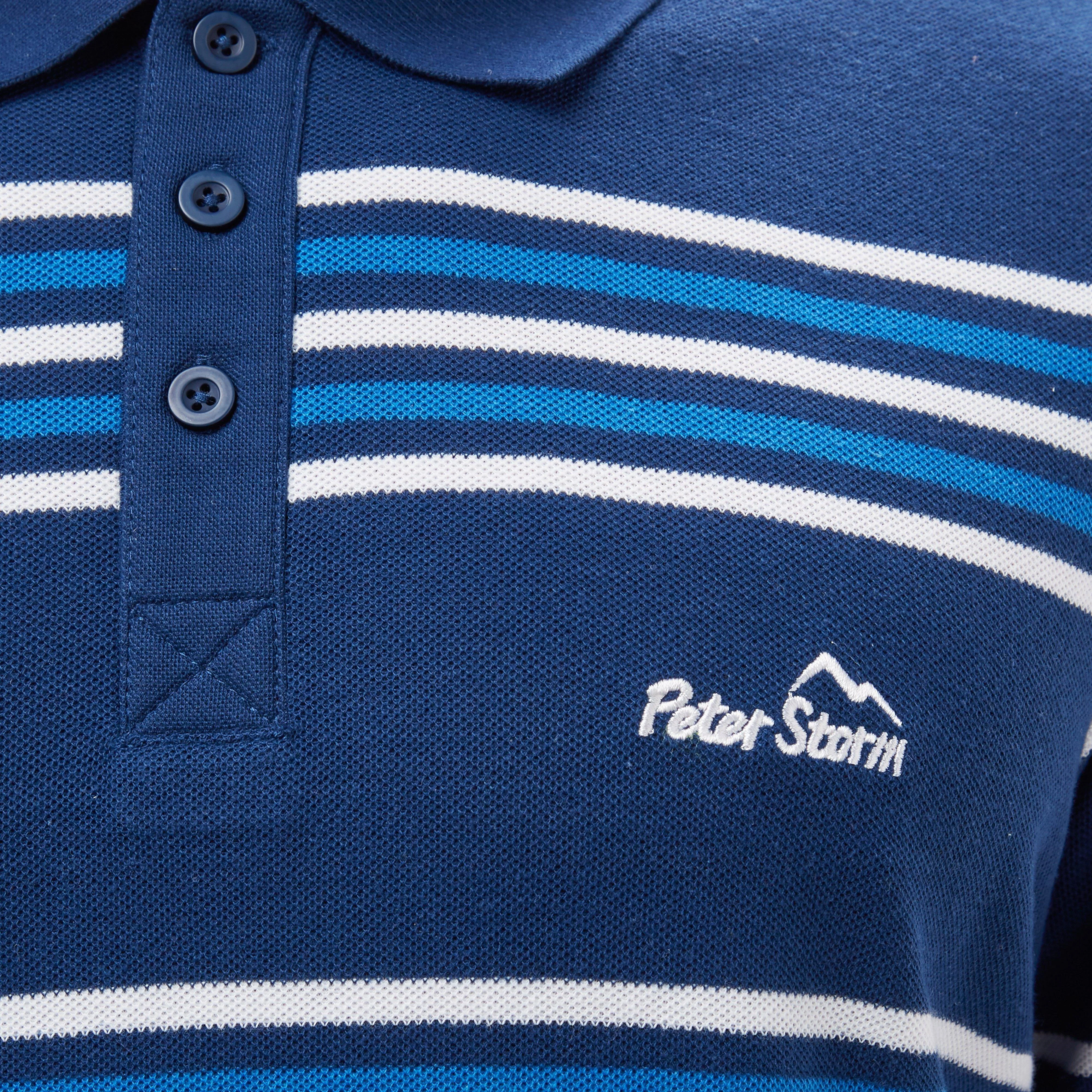 Men’s Striped Polo Shirt - Image 4