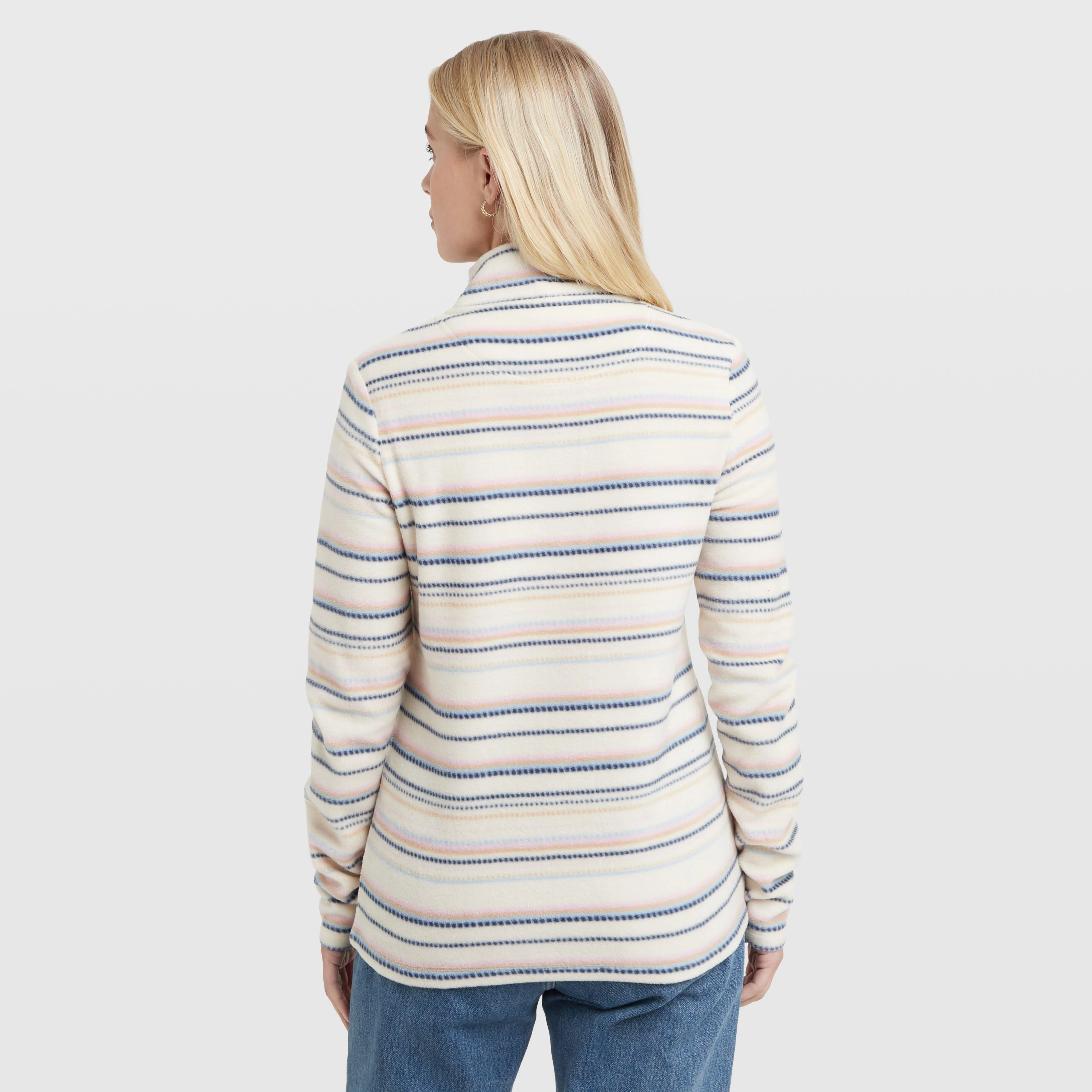 Women's Bracken Printed Half Zip Fleece - Image 2