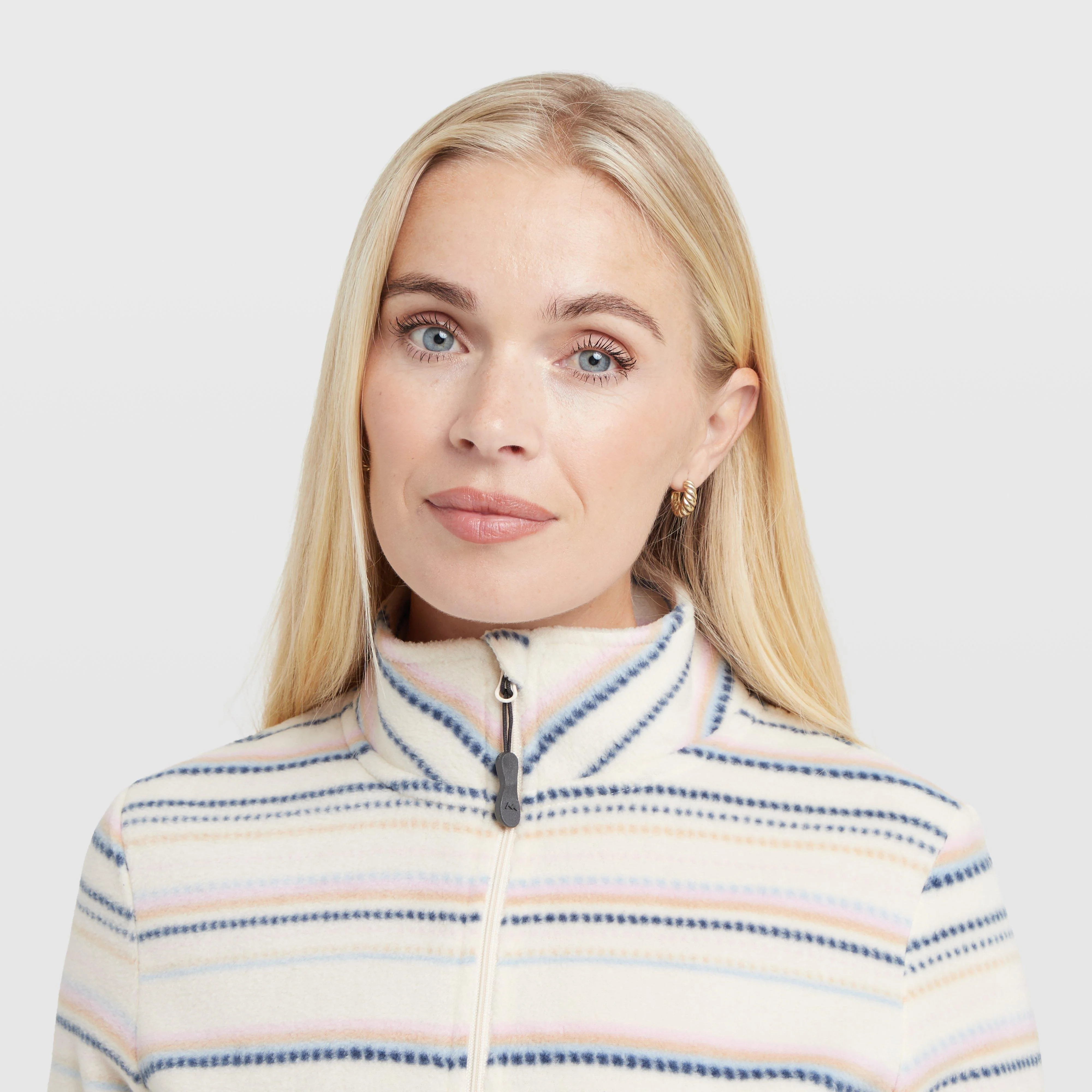 Women's Bracken Printed Half Zip Fleece - Image 4