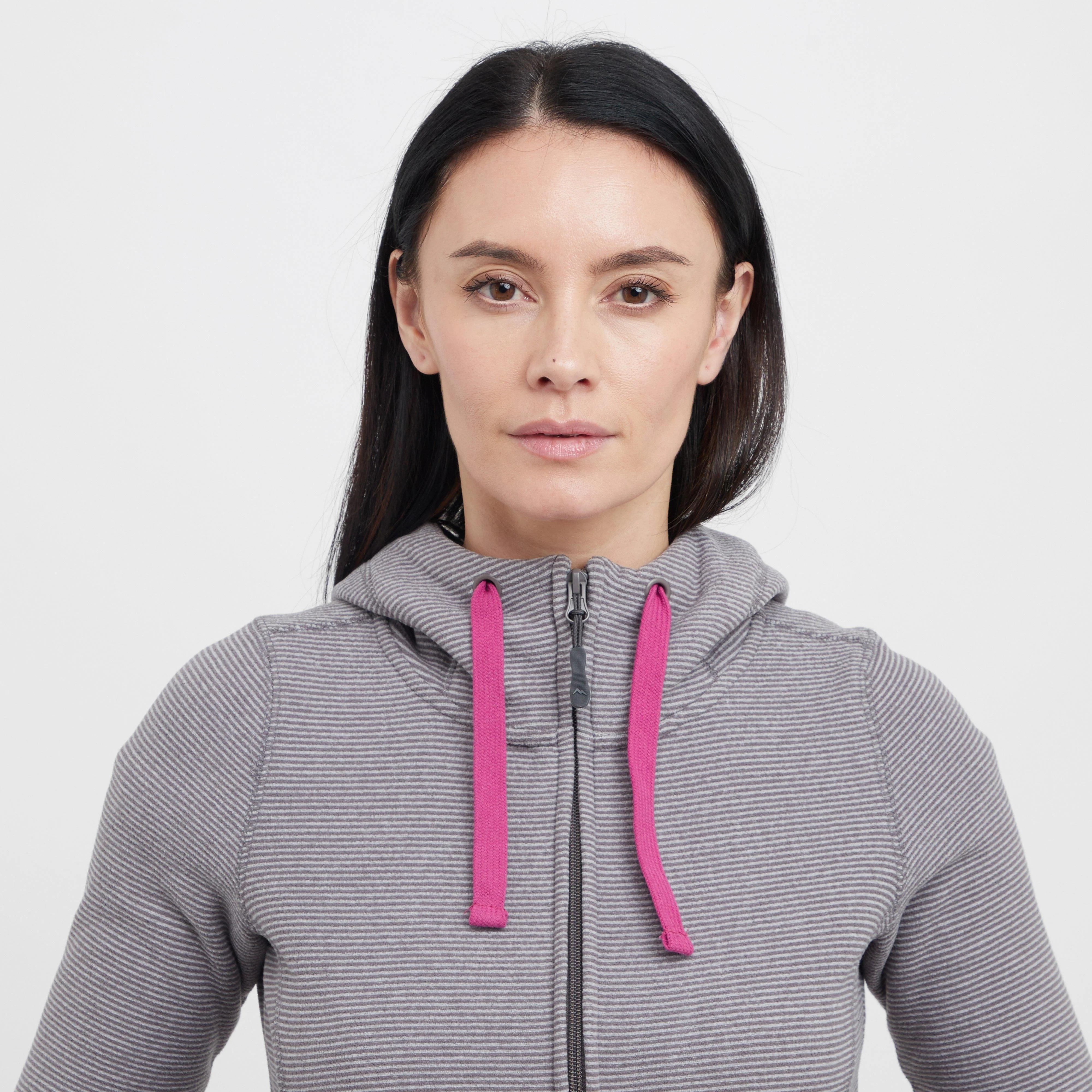 Women's Full Zip Hooded Stretch Fleece - Image 4
