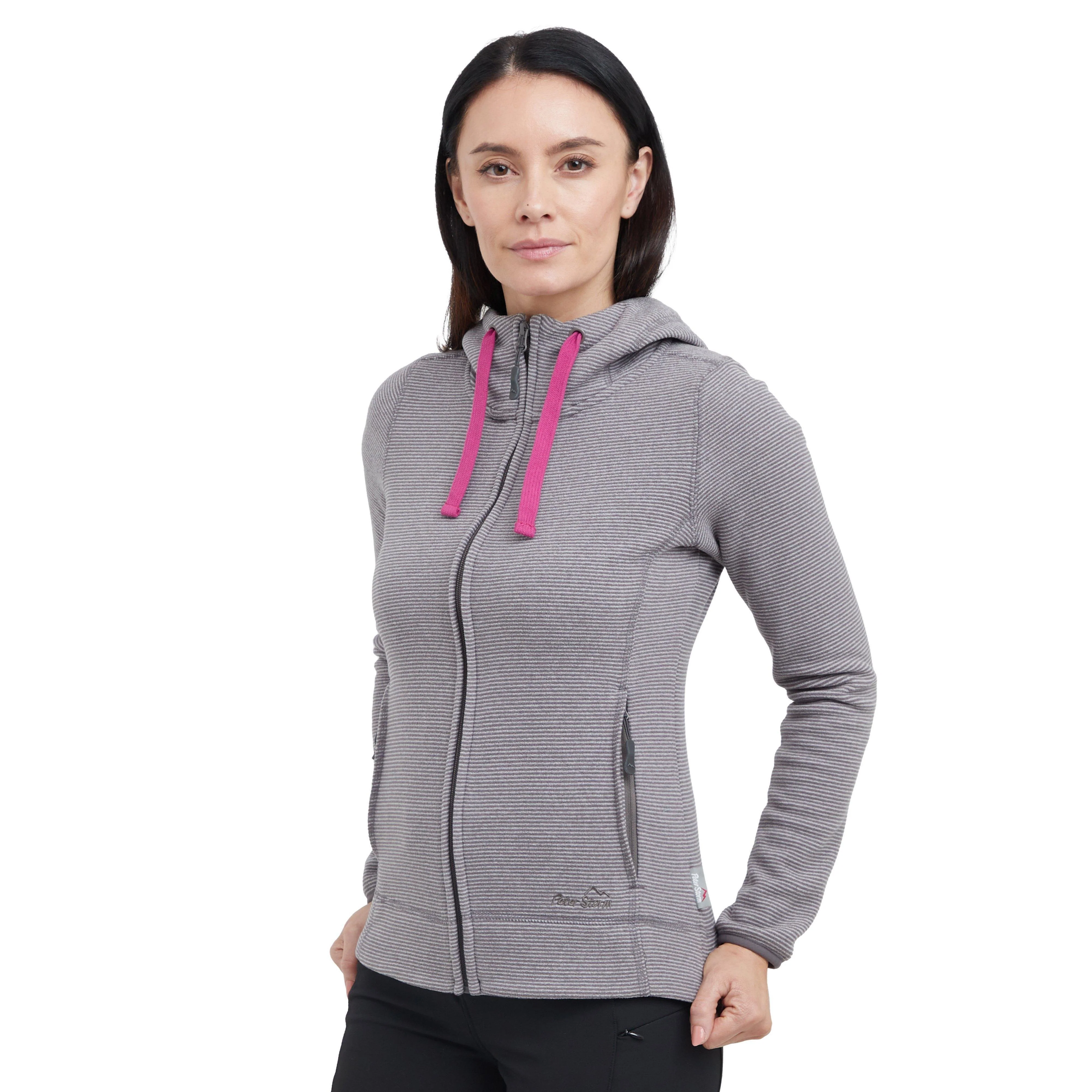 Women's Full Zip Hooded Stretch Fleece - Image 7
