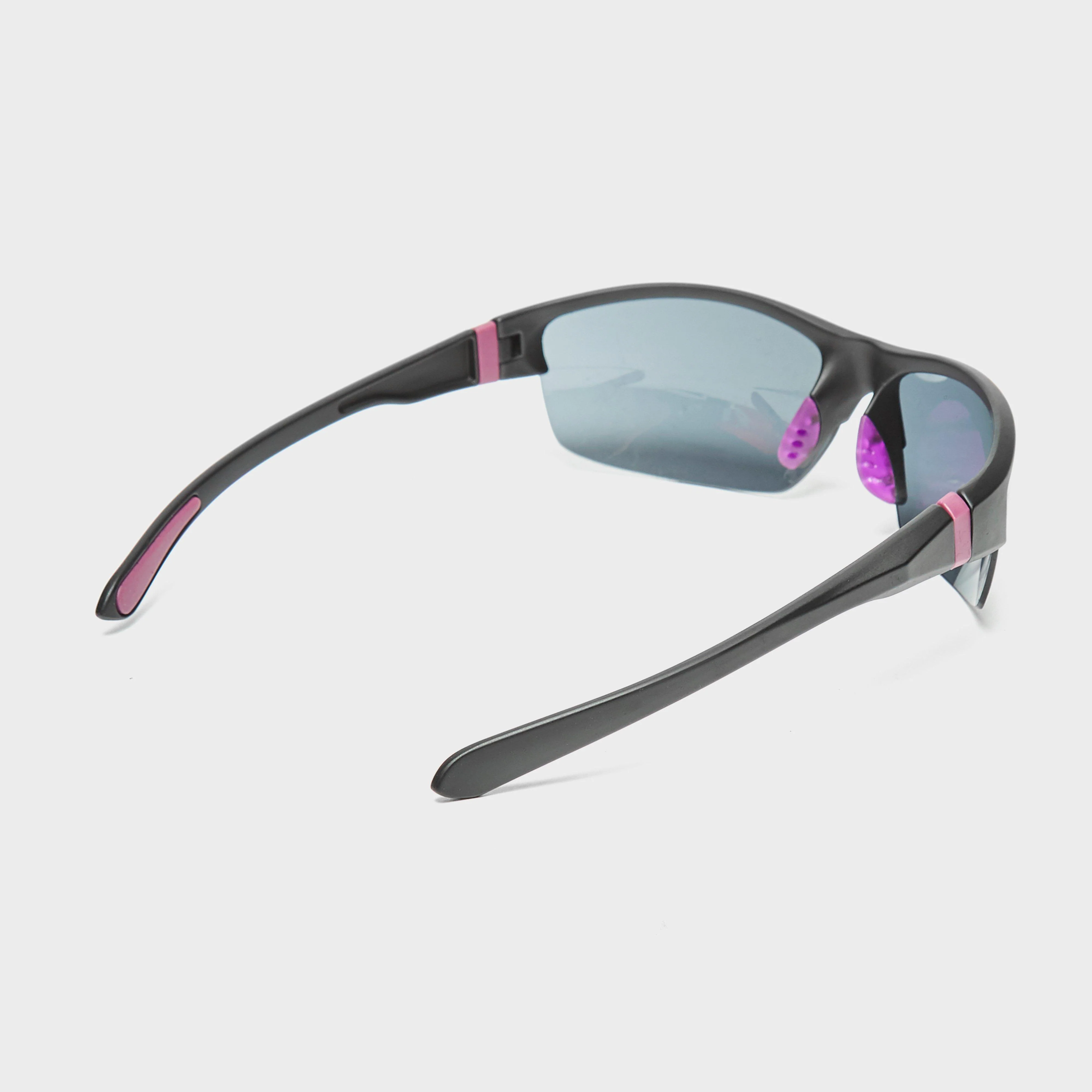Women's Half Frame Sport Wrap Sunglasses - Image 2