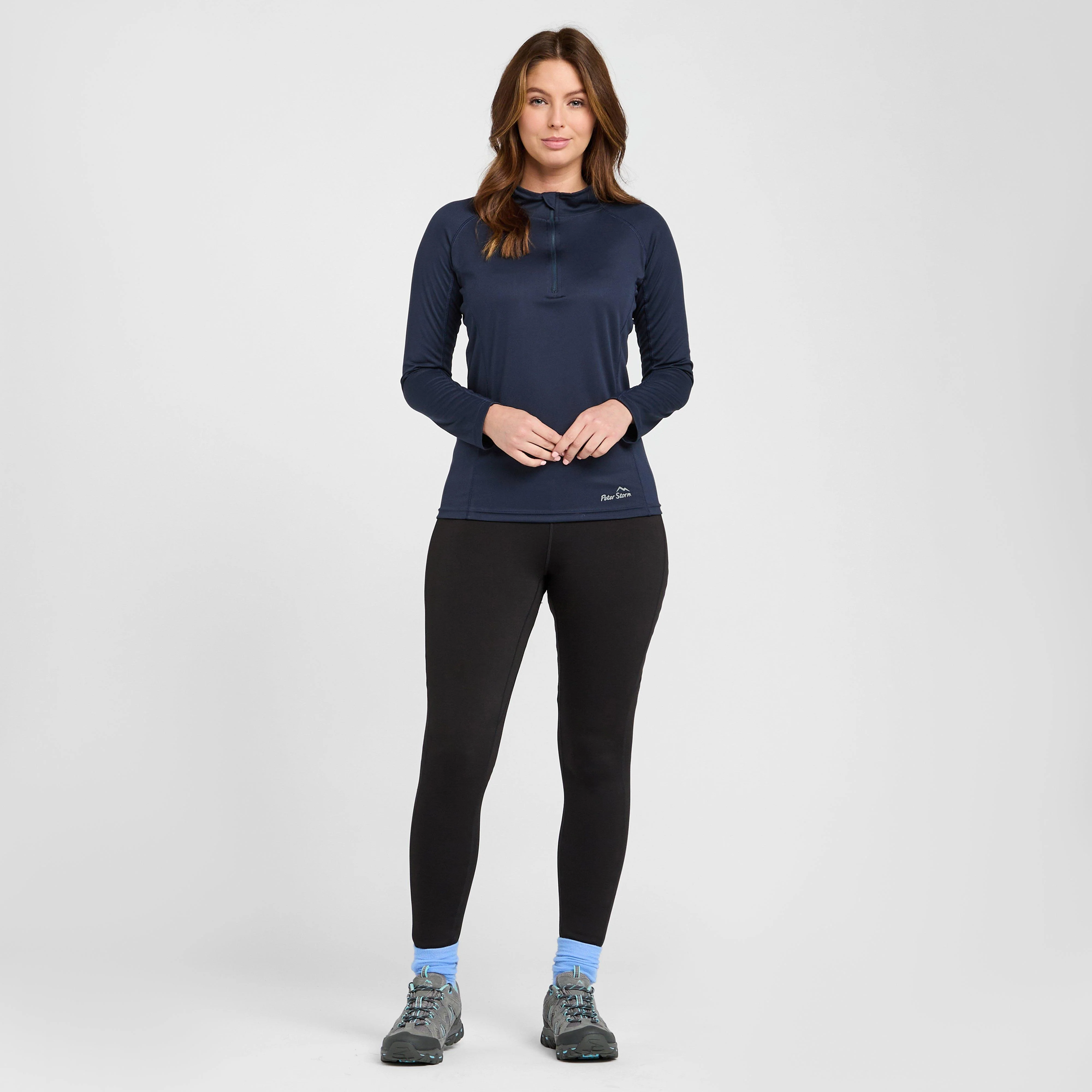 Women's Long Sleeved Zipped Balance Baselayer - Image 3