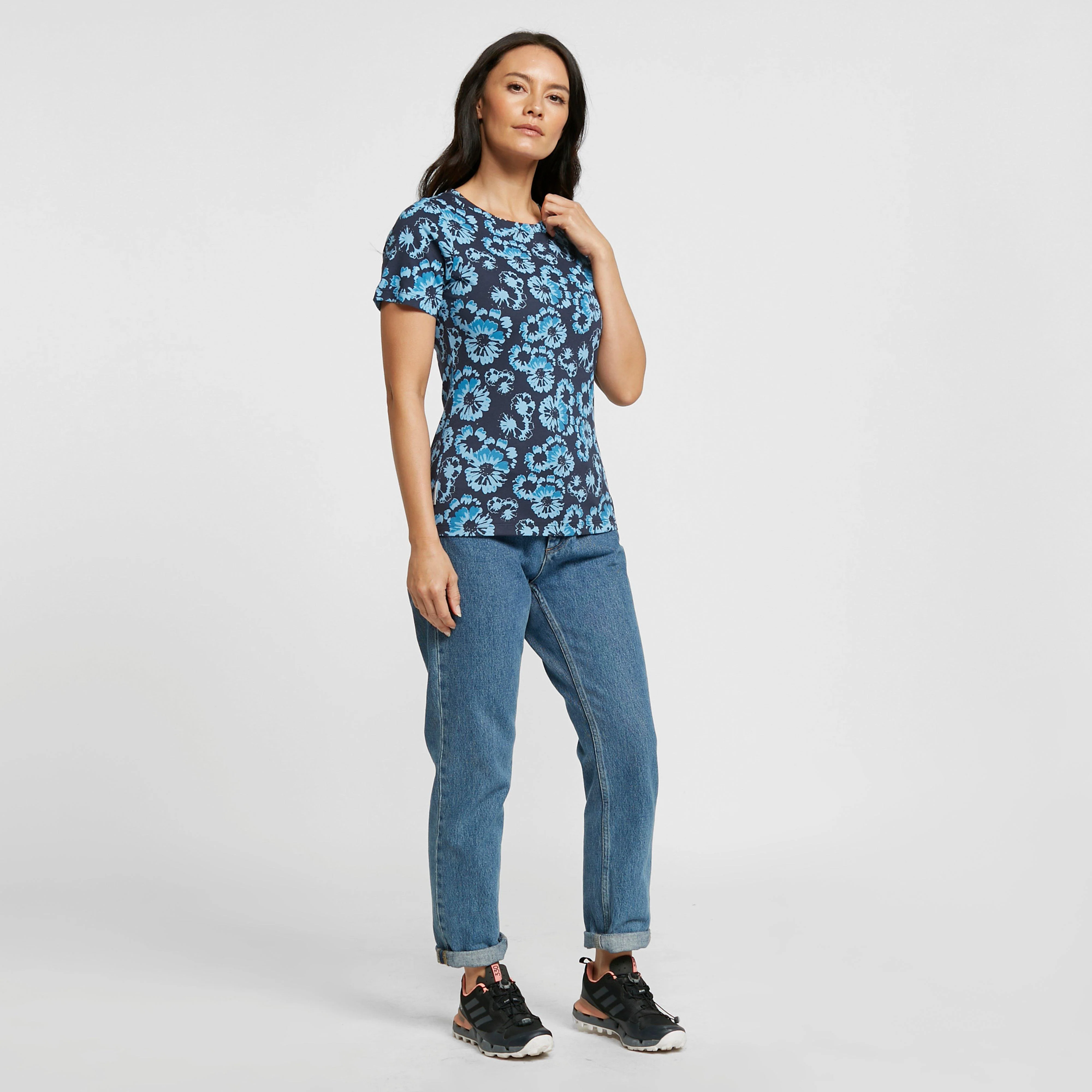 Women’s Patsy Flower Short Sleeved Tee - Image 3