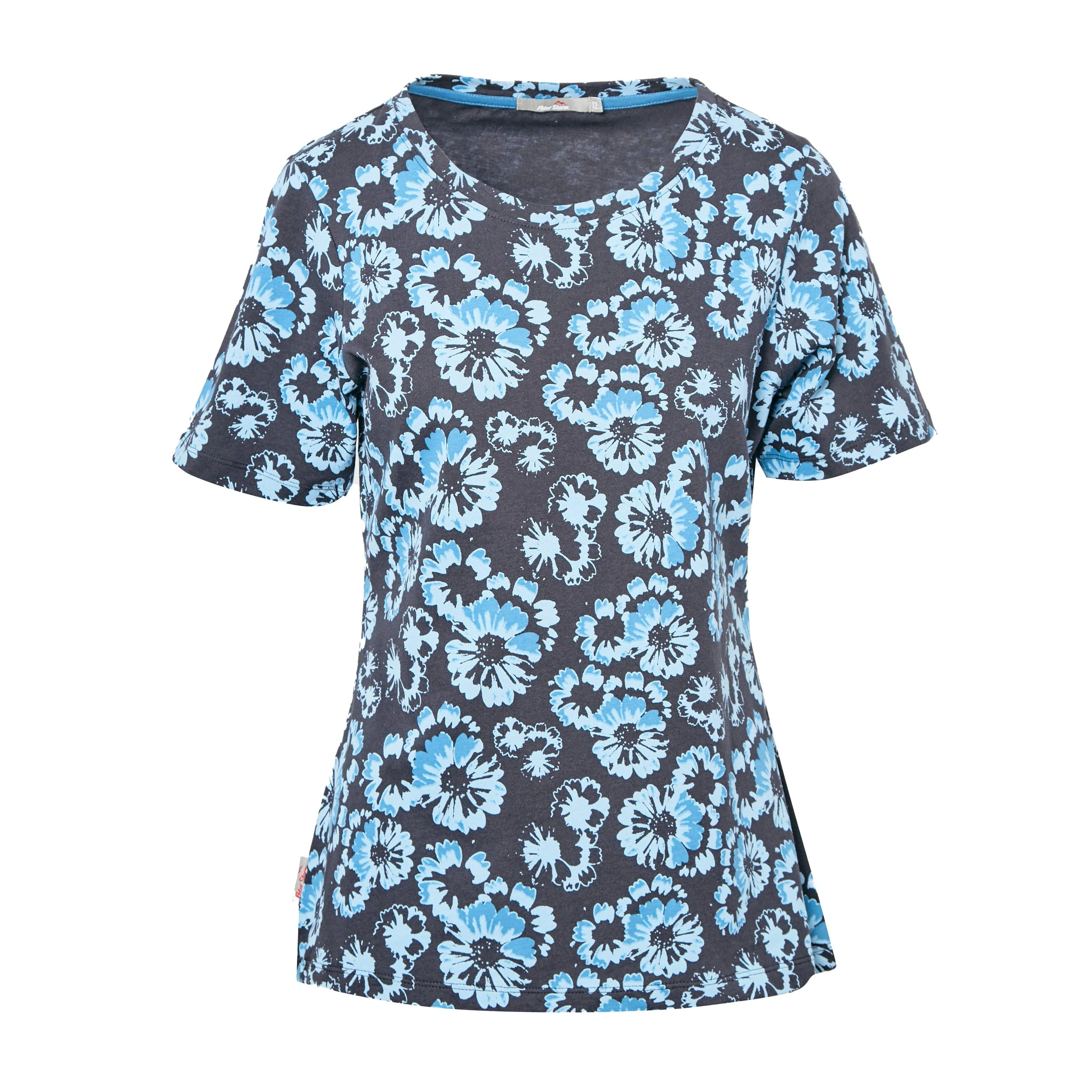 Women’s Patsy Flower Short Sleeved Tee - Image 6