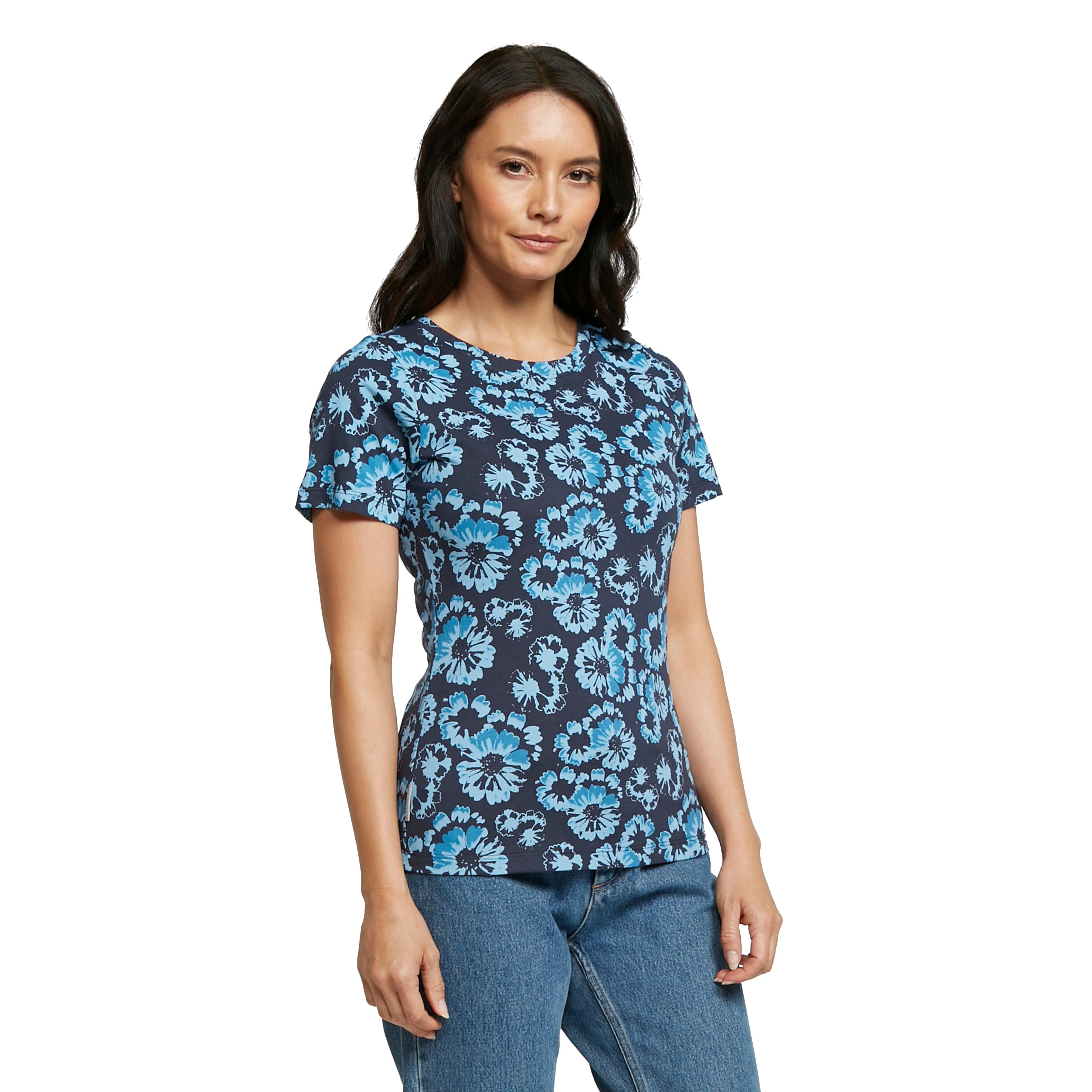 Women’s Patsy Flower Short Sleeved Tee - Image 7