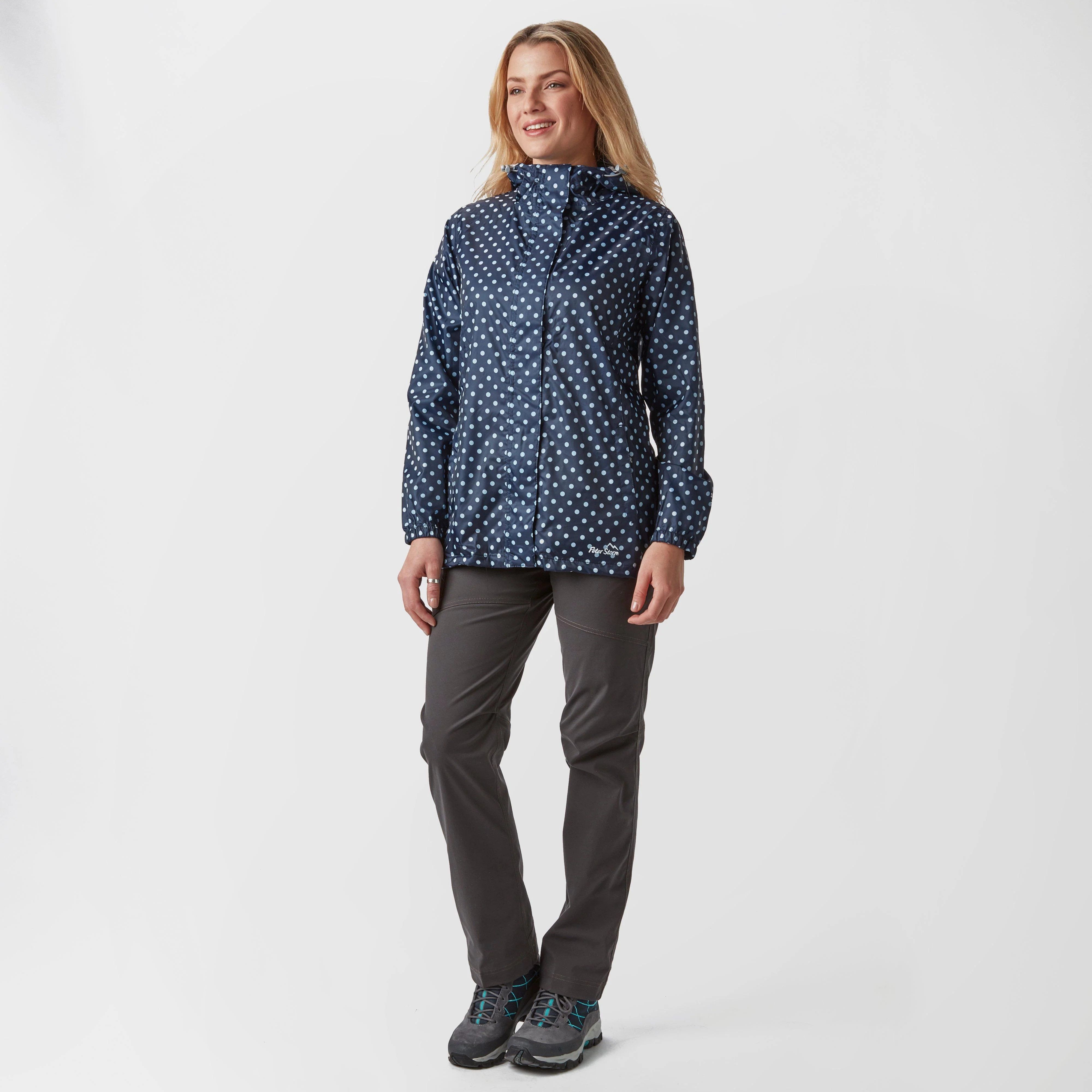 Women’s Patterned Packable Jacket - Image 3