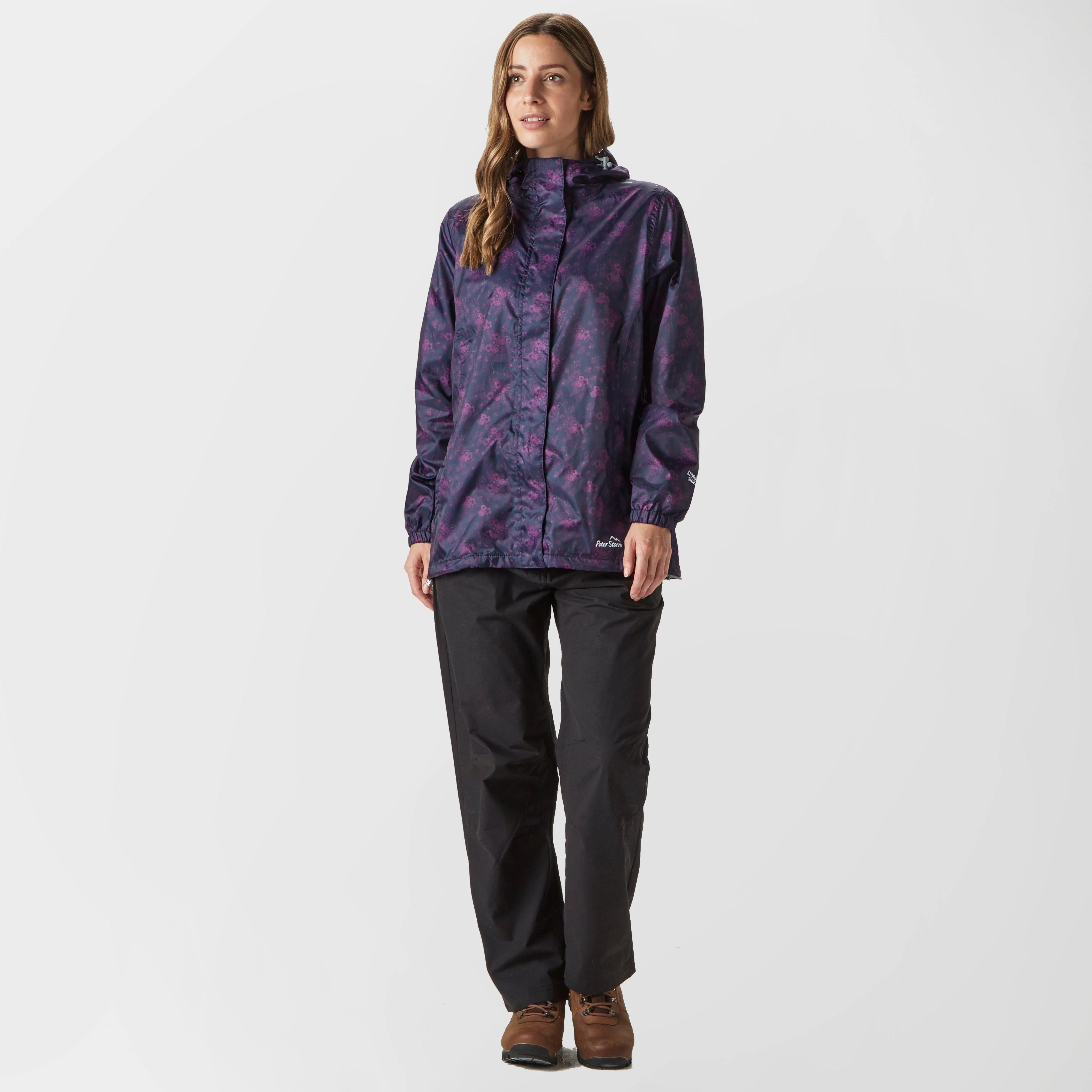 Women’s Patterned Packable Jacket - Image 3