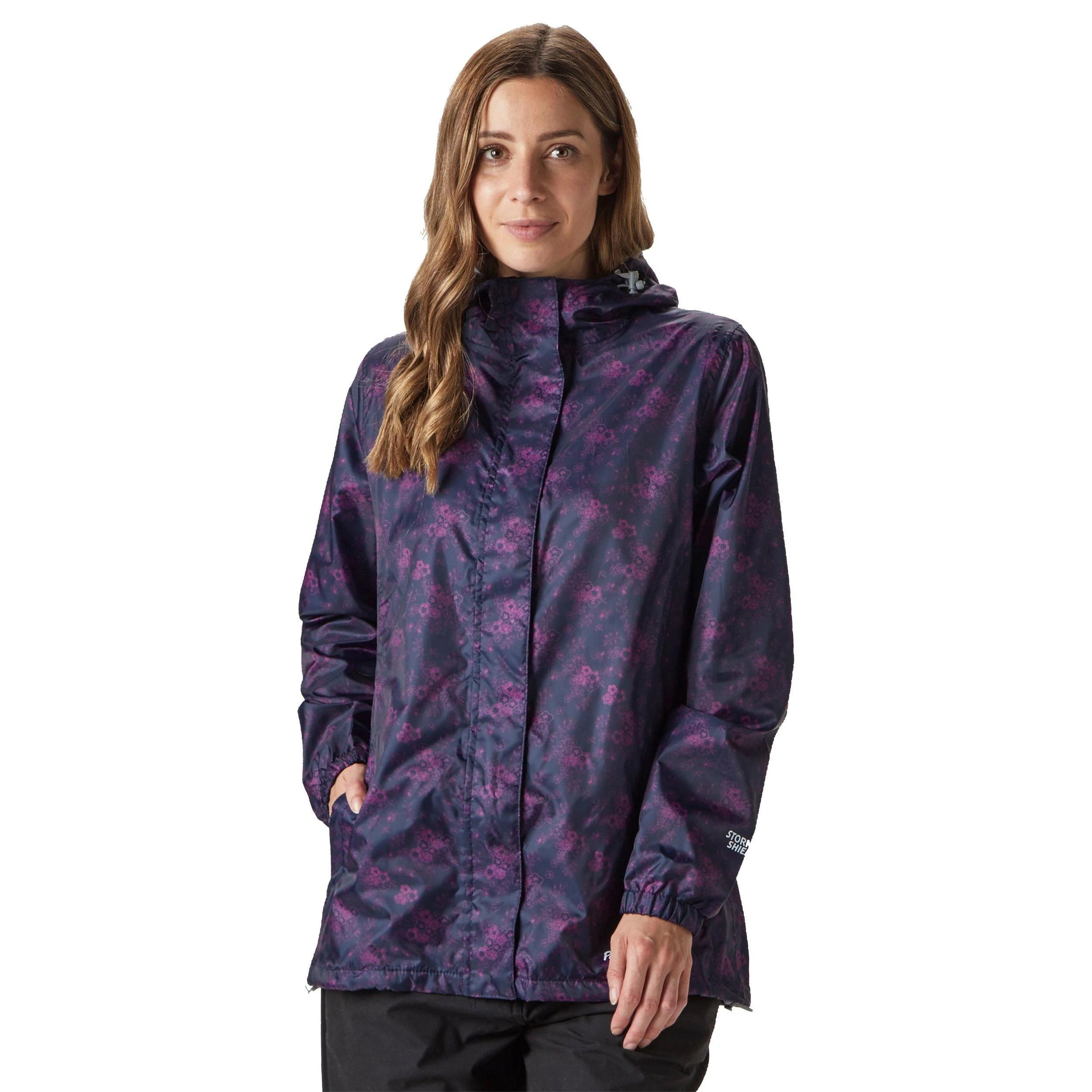 Women’s Patterned Packable Jacket - Image 8