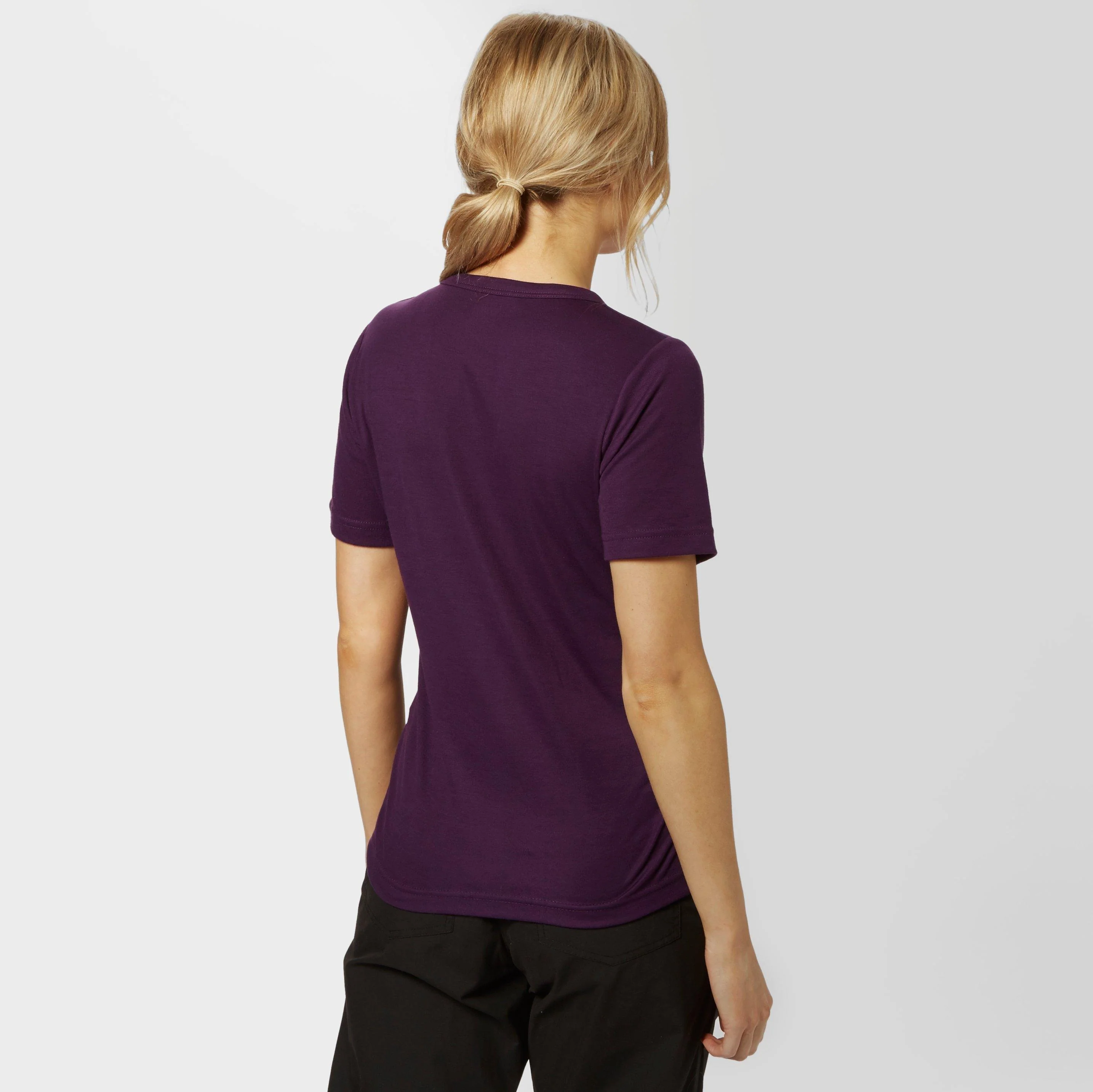 Women's Short Sleeve Thermal Crew Baselayer Top - Image 2