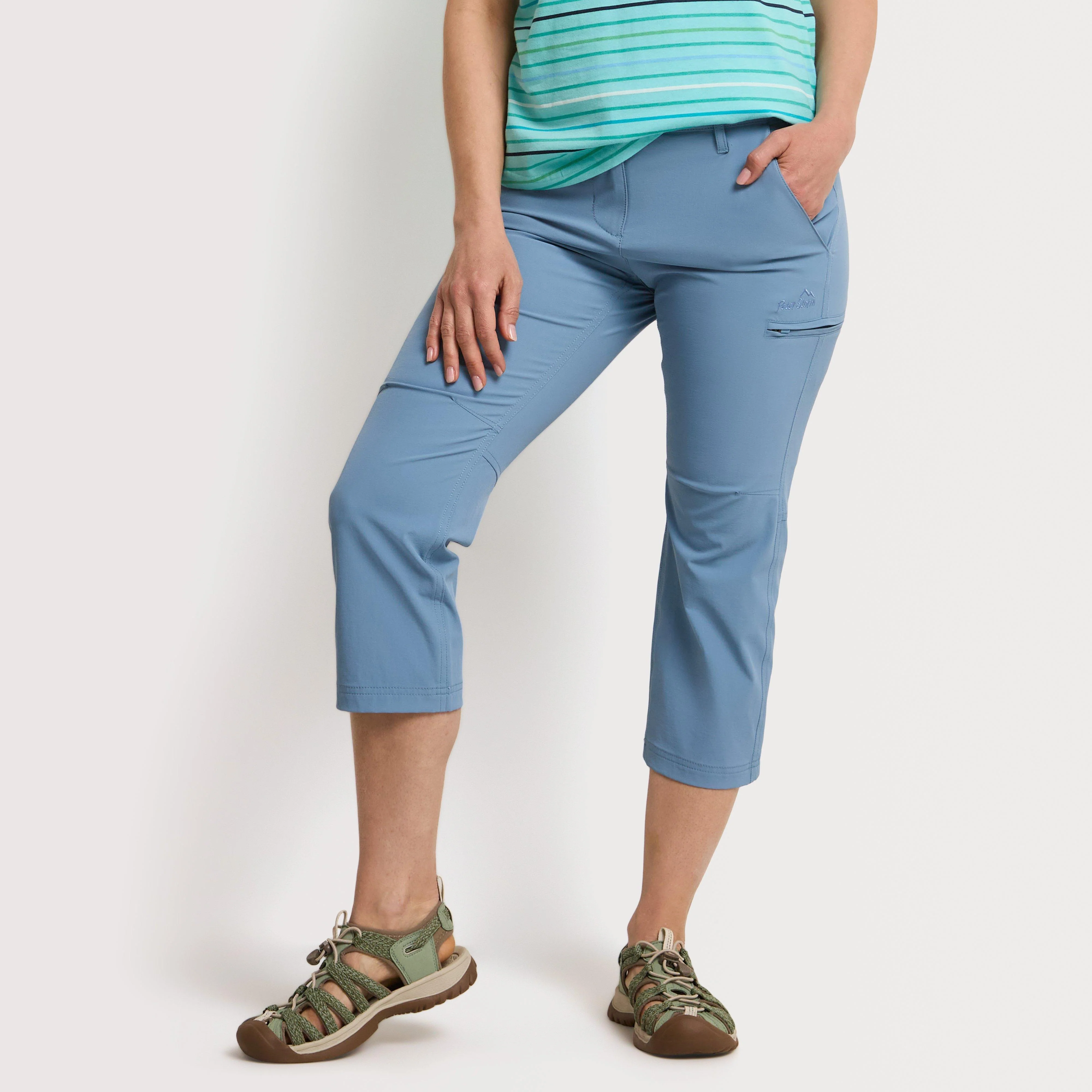 Women's Stretch Capri Trousers