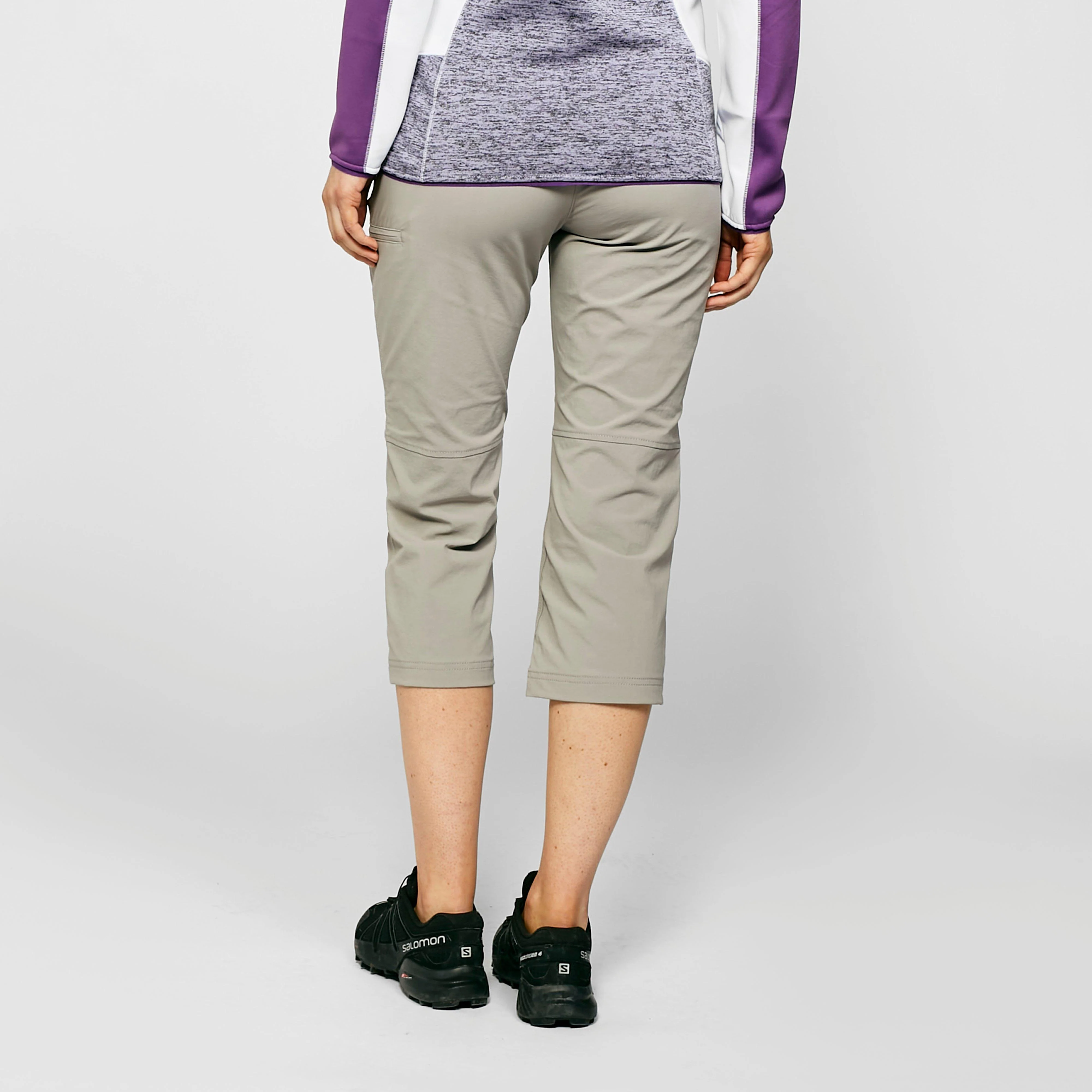 Women’s Stretch Cropped Walking Shorts - Image 2