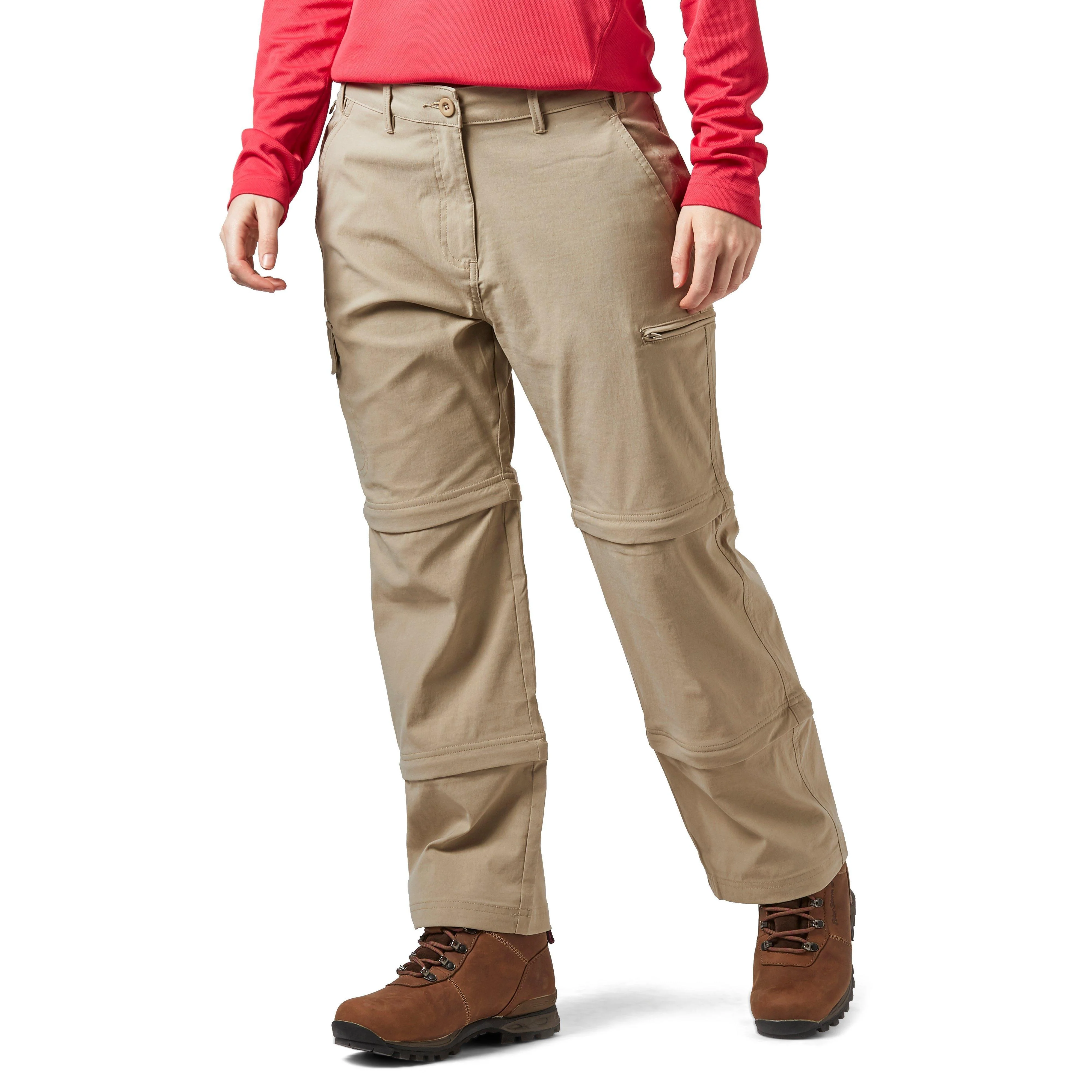 Women's Stretch Double Zip Off Trousers - Short - Image 10