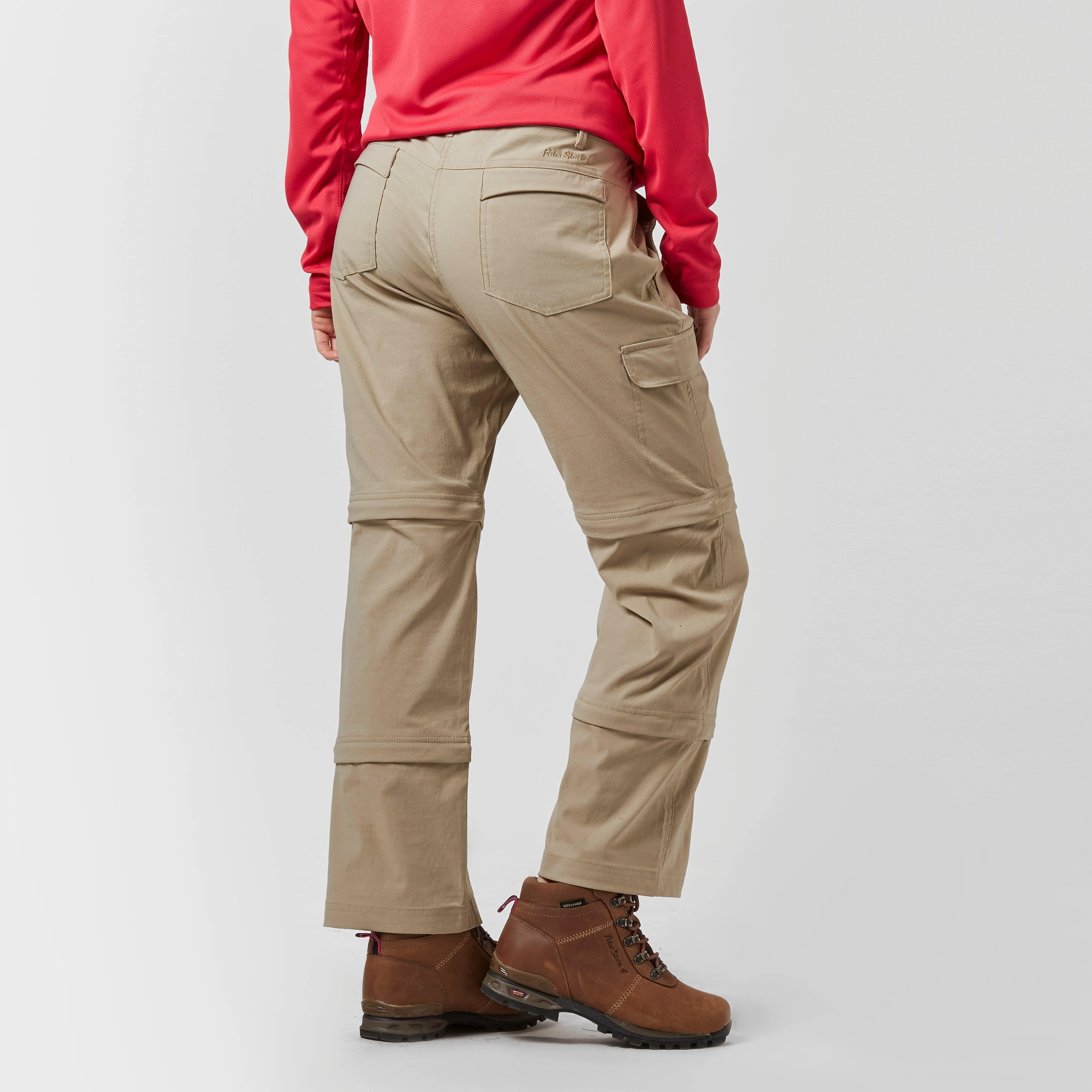 Women's Stretch Double Zip Off Trousers - Short - Image 2