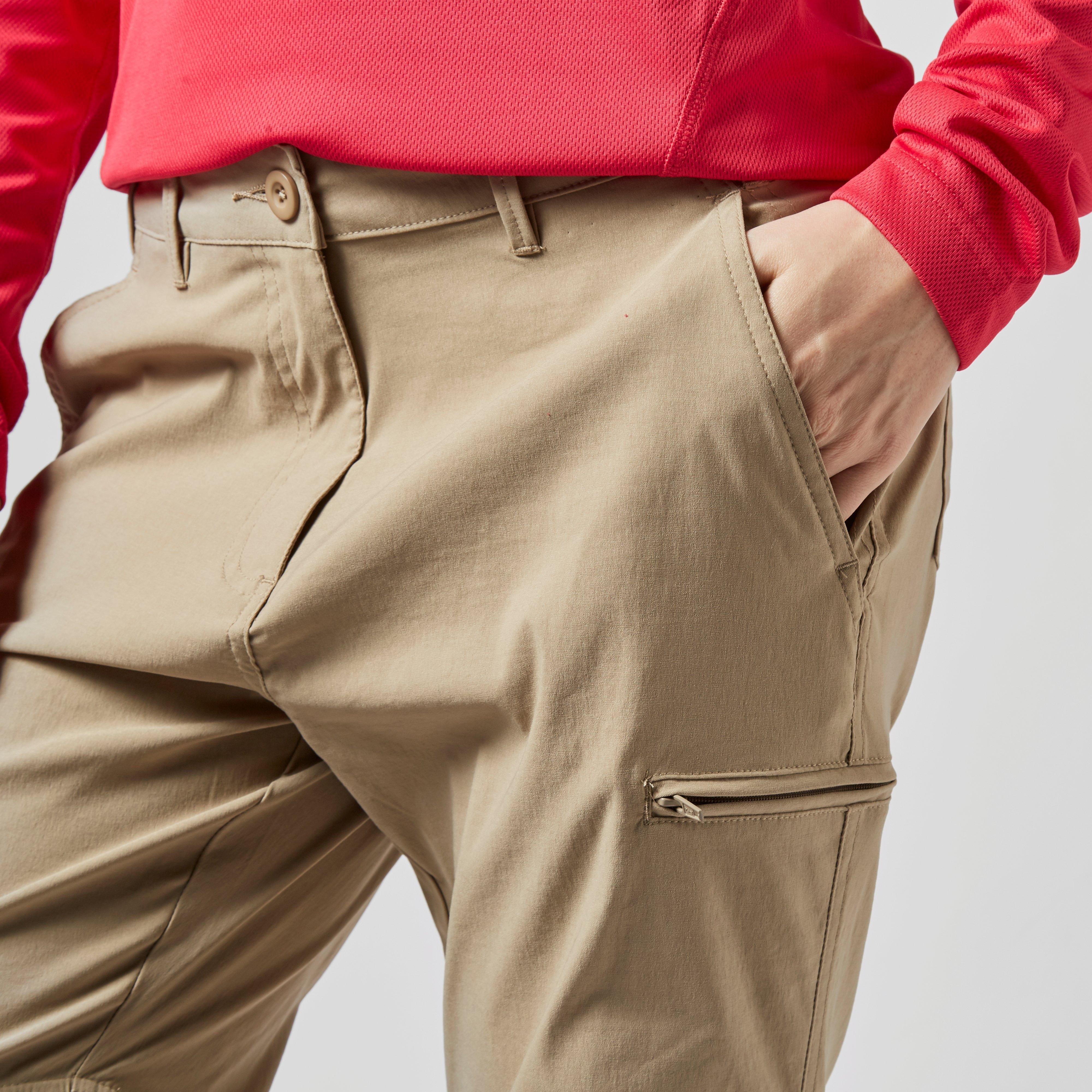 Women's Stretch Double Zip Off Trousers - Short - Image 4