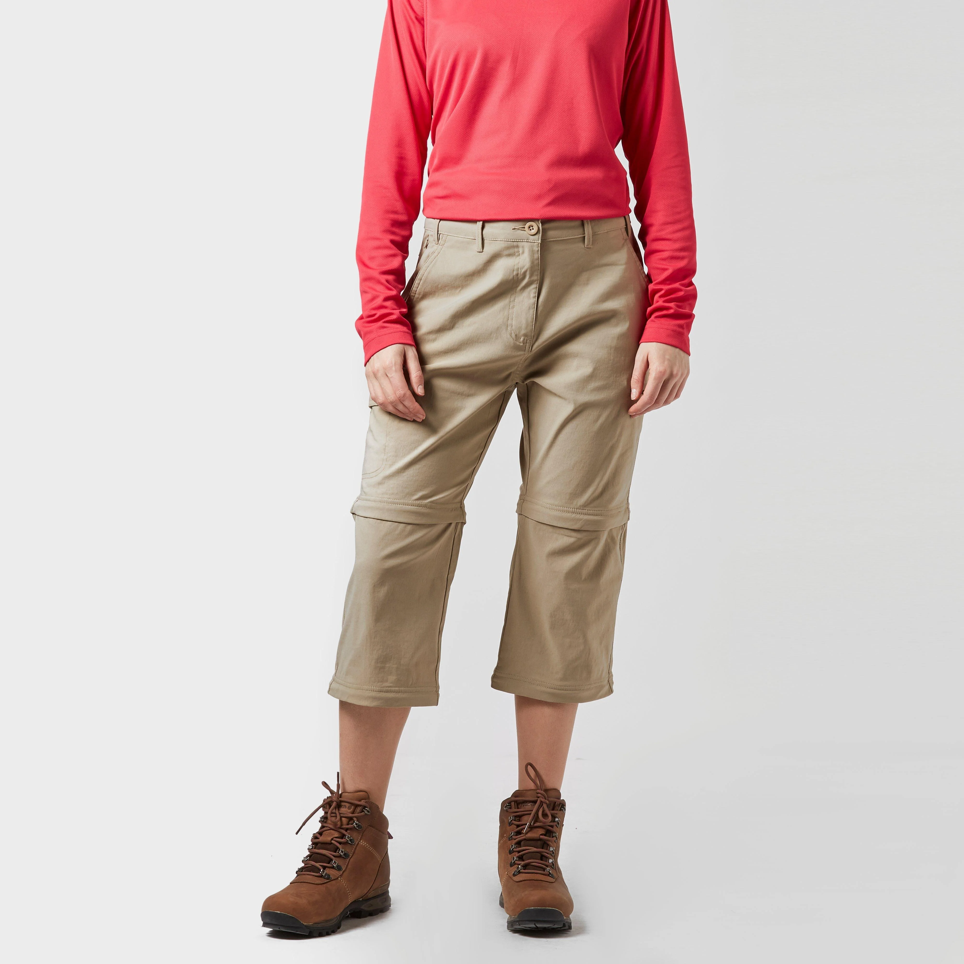 Women's Stretch Double Zip Off Trousers - Short - Image 8
