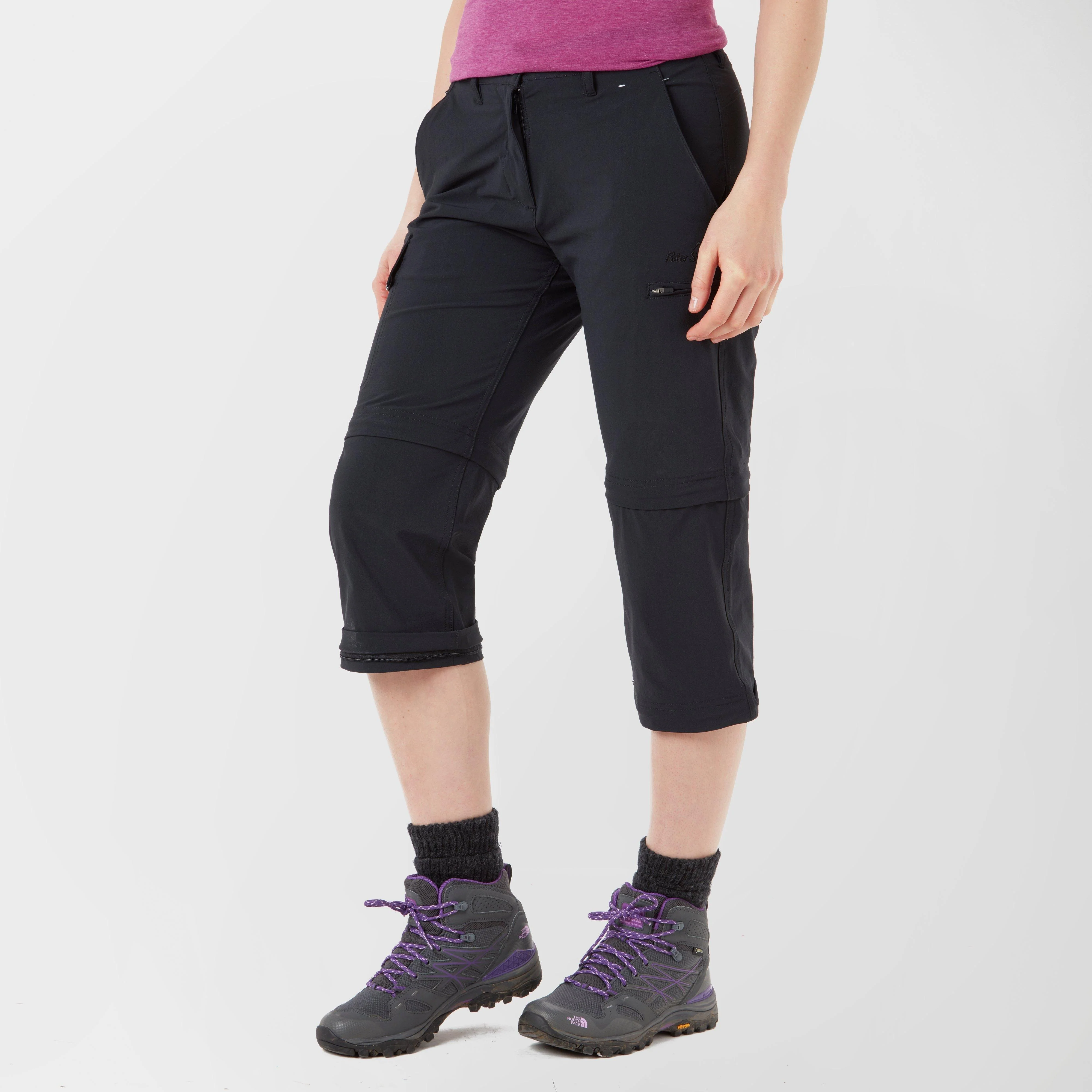 Women's Stretch Double Zip Off Walking Trousers - Image 12