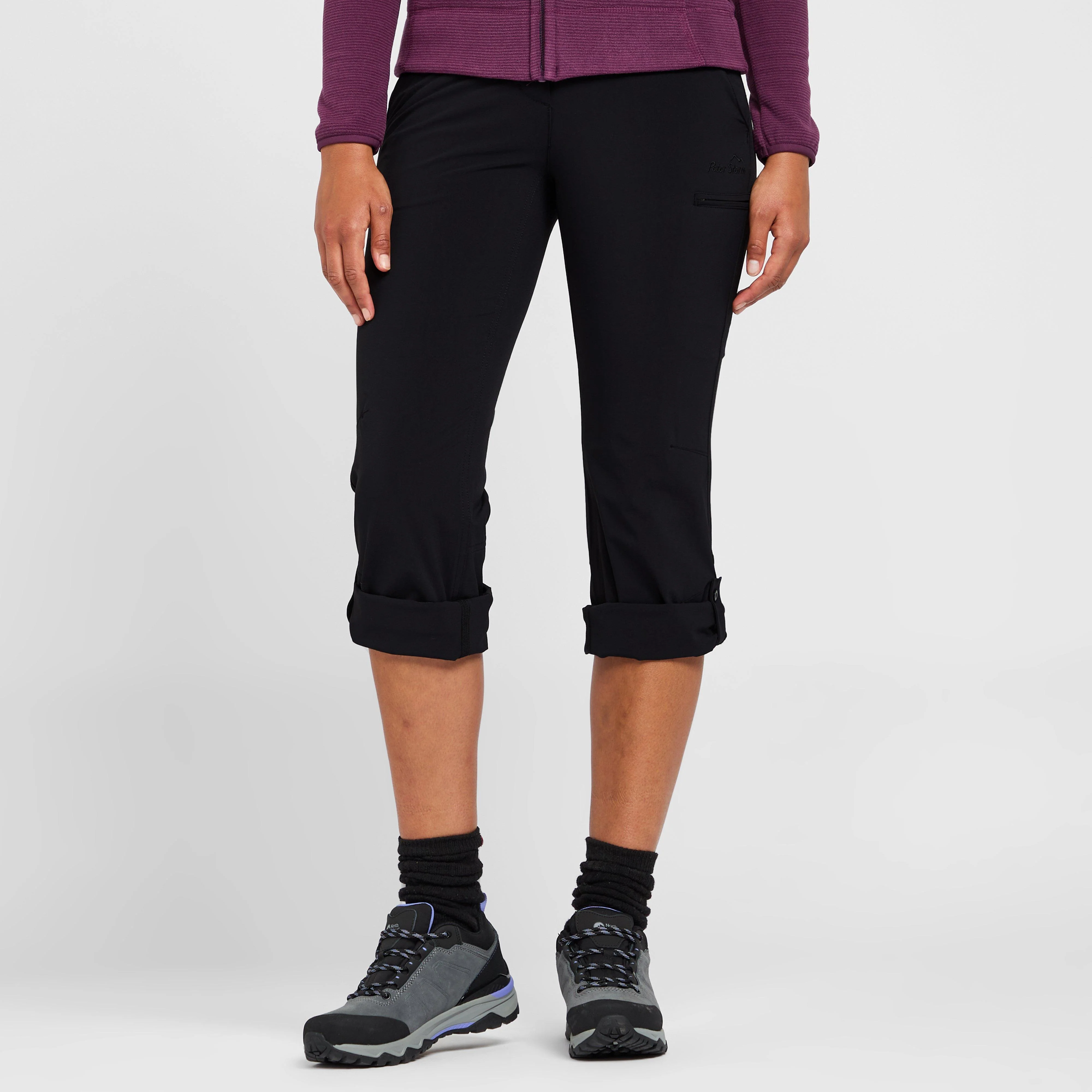 Women's Stretch Roll-Up Trousers - Image 8
