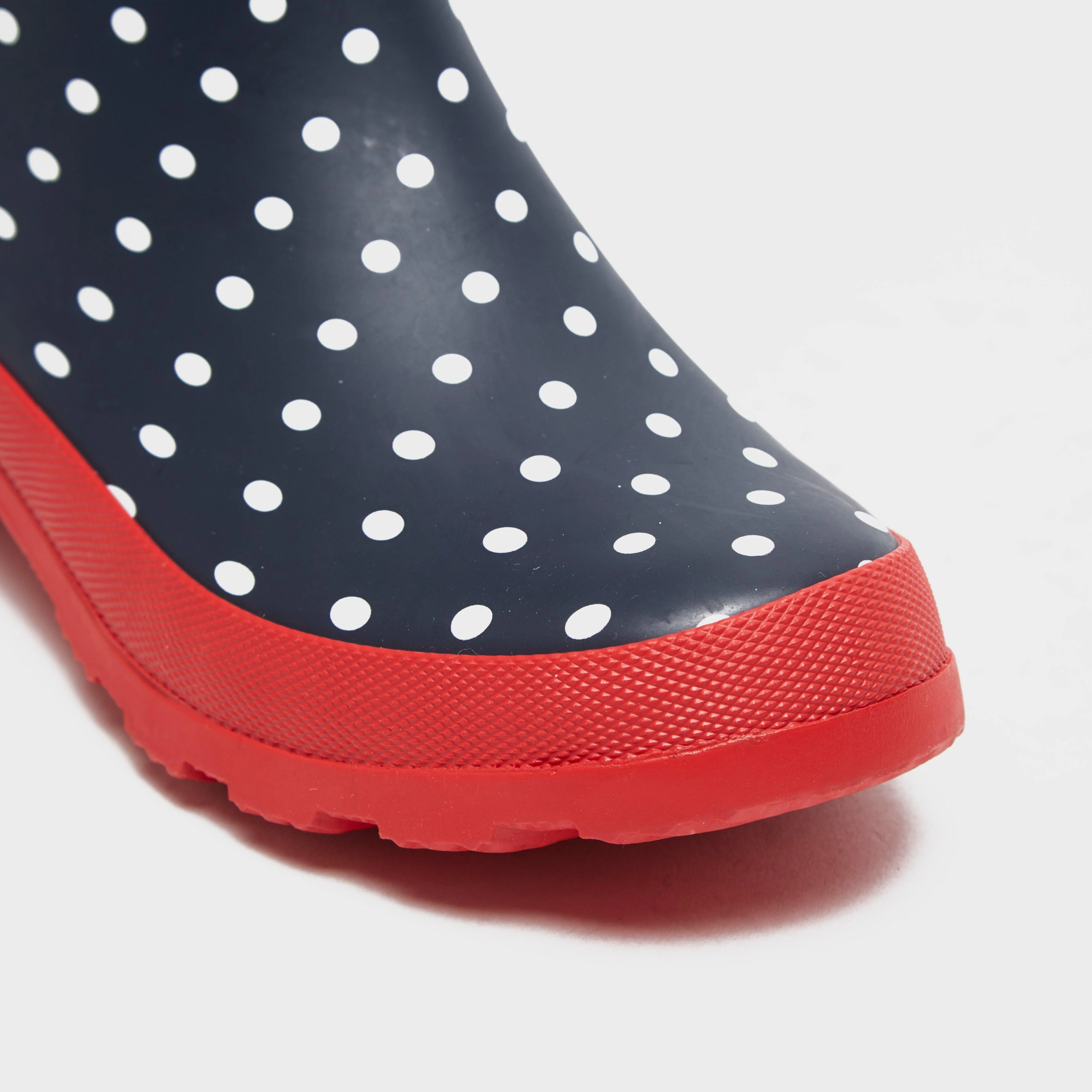 Women's Striped Trim Wellies Short - Image 4