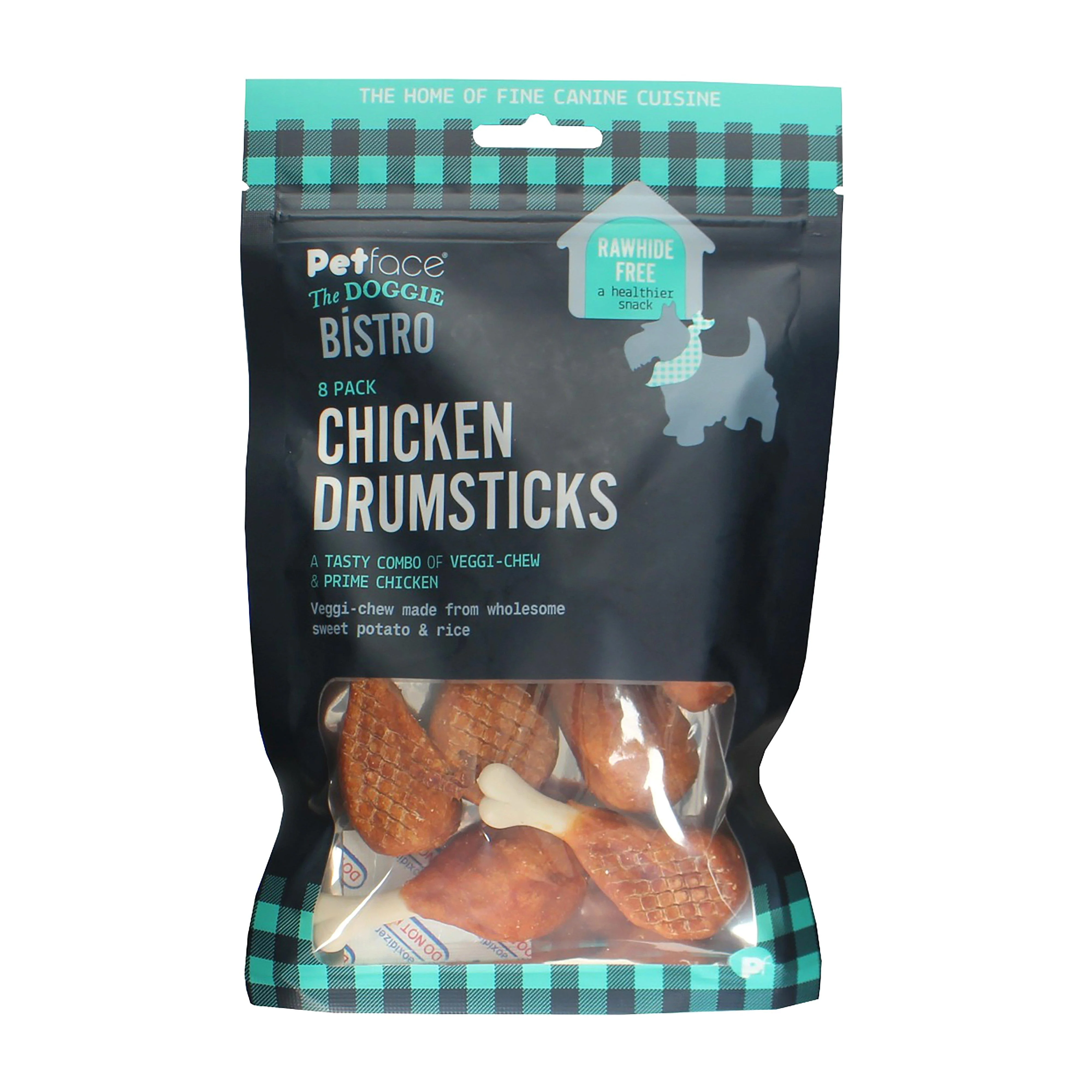 Dog Bistro Mini Chicken Drumsticks 8 Pack - Image 3