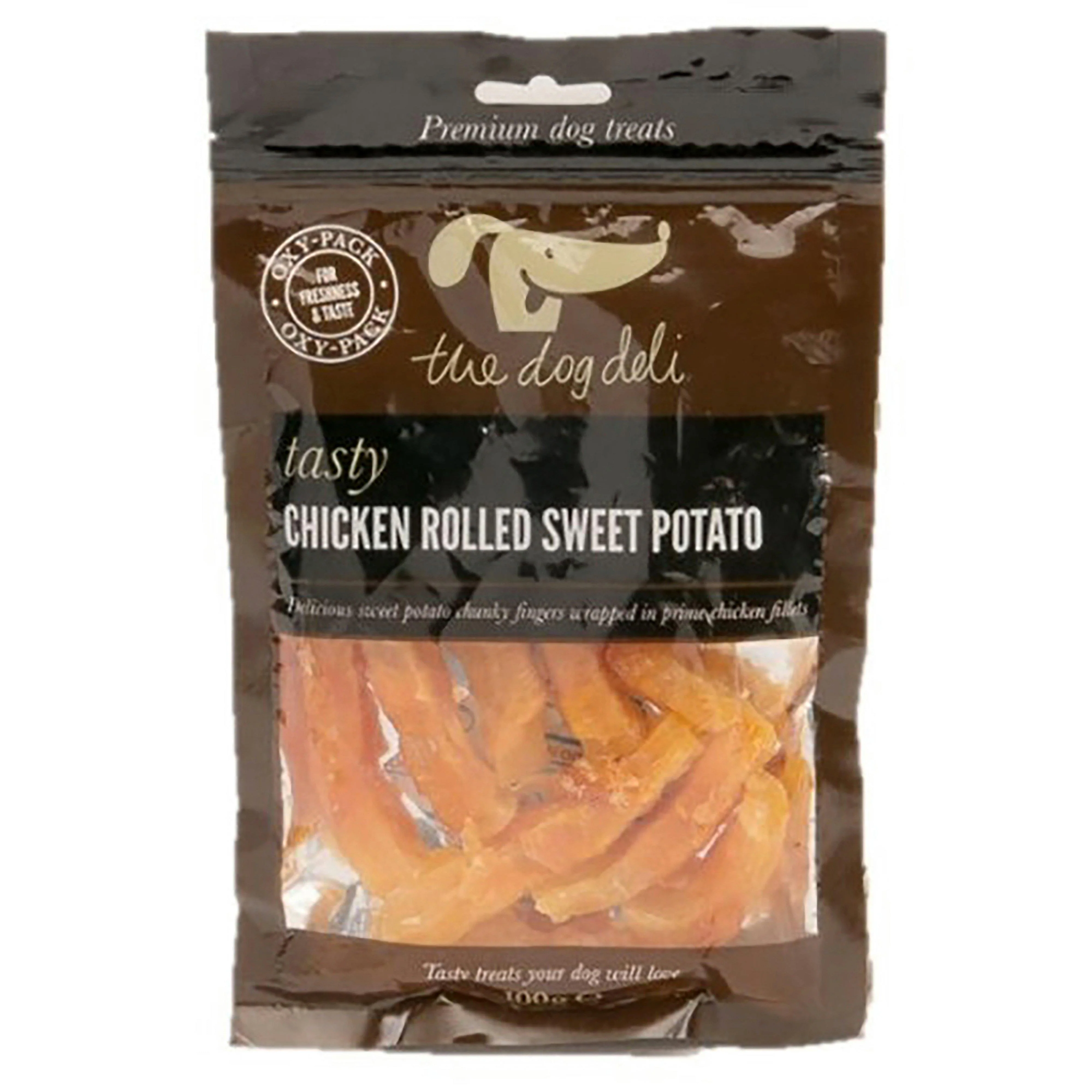 Dog Deli Chicken Rolled Sweet Potato 100g - Image 4