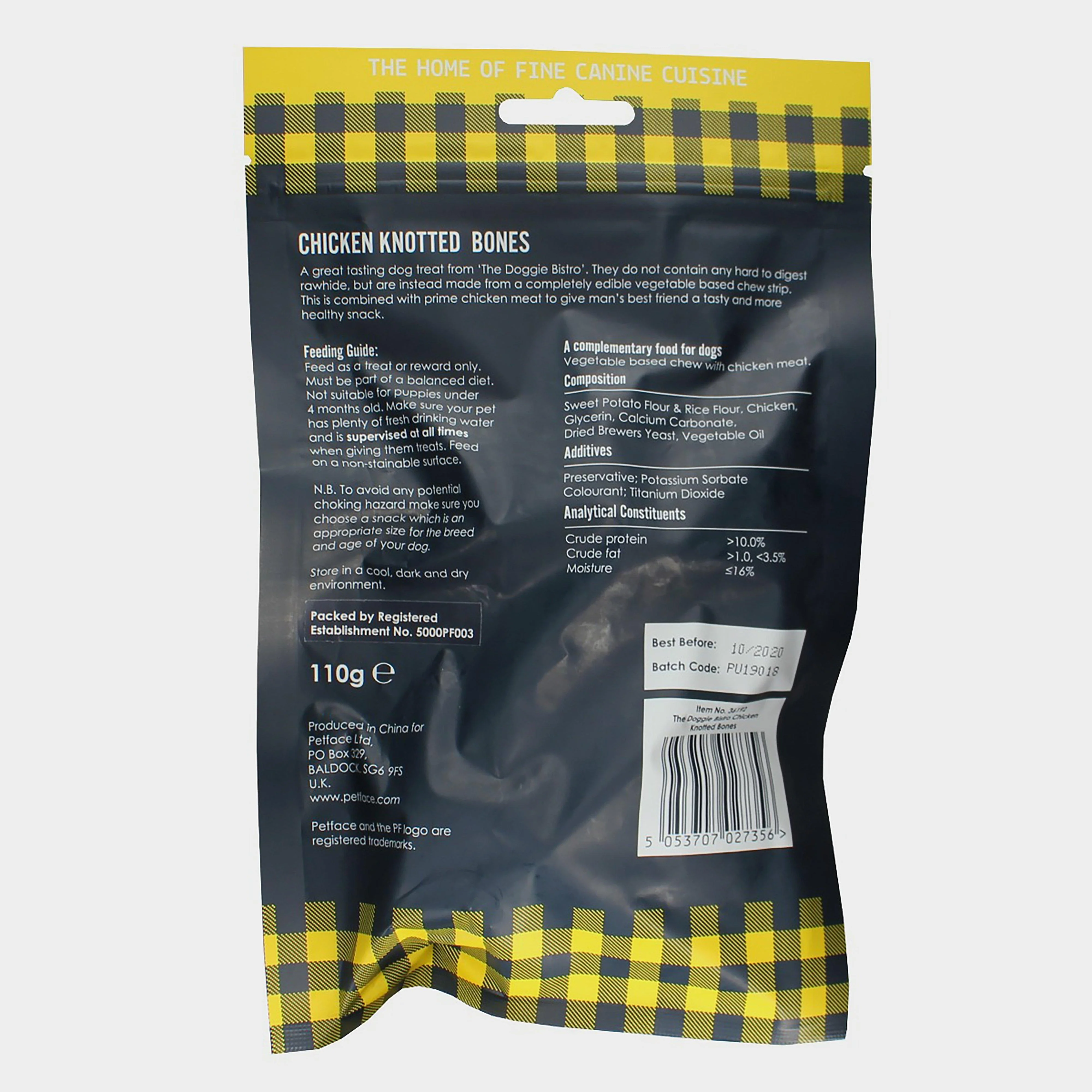 Doggy Bistro Chicken Knotted Bone - 8 Pack - Image 2