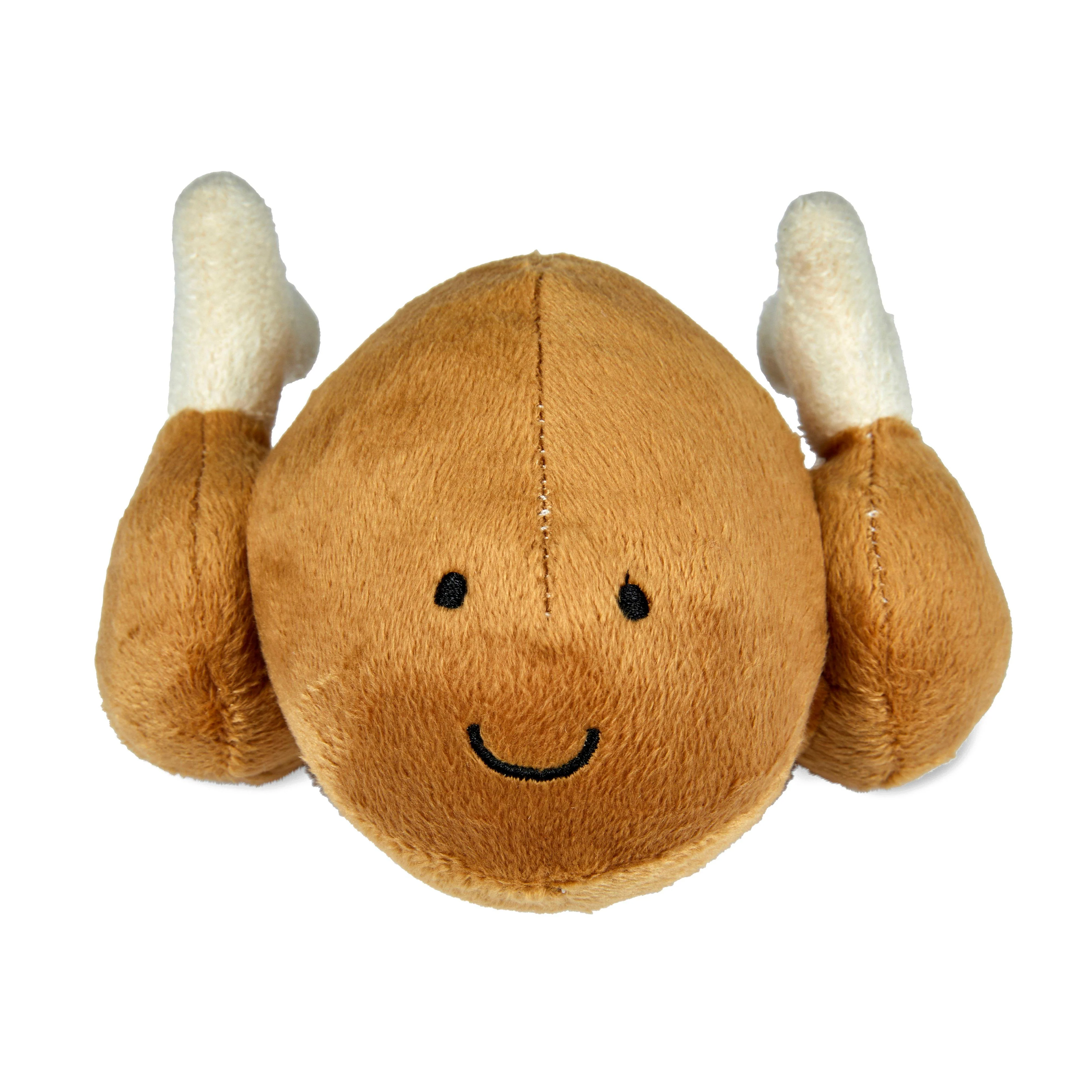 Foodie Faces Roast Chicken Dog Toy - Image 5