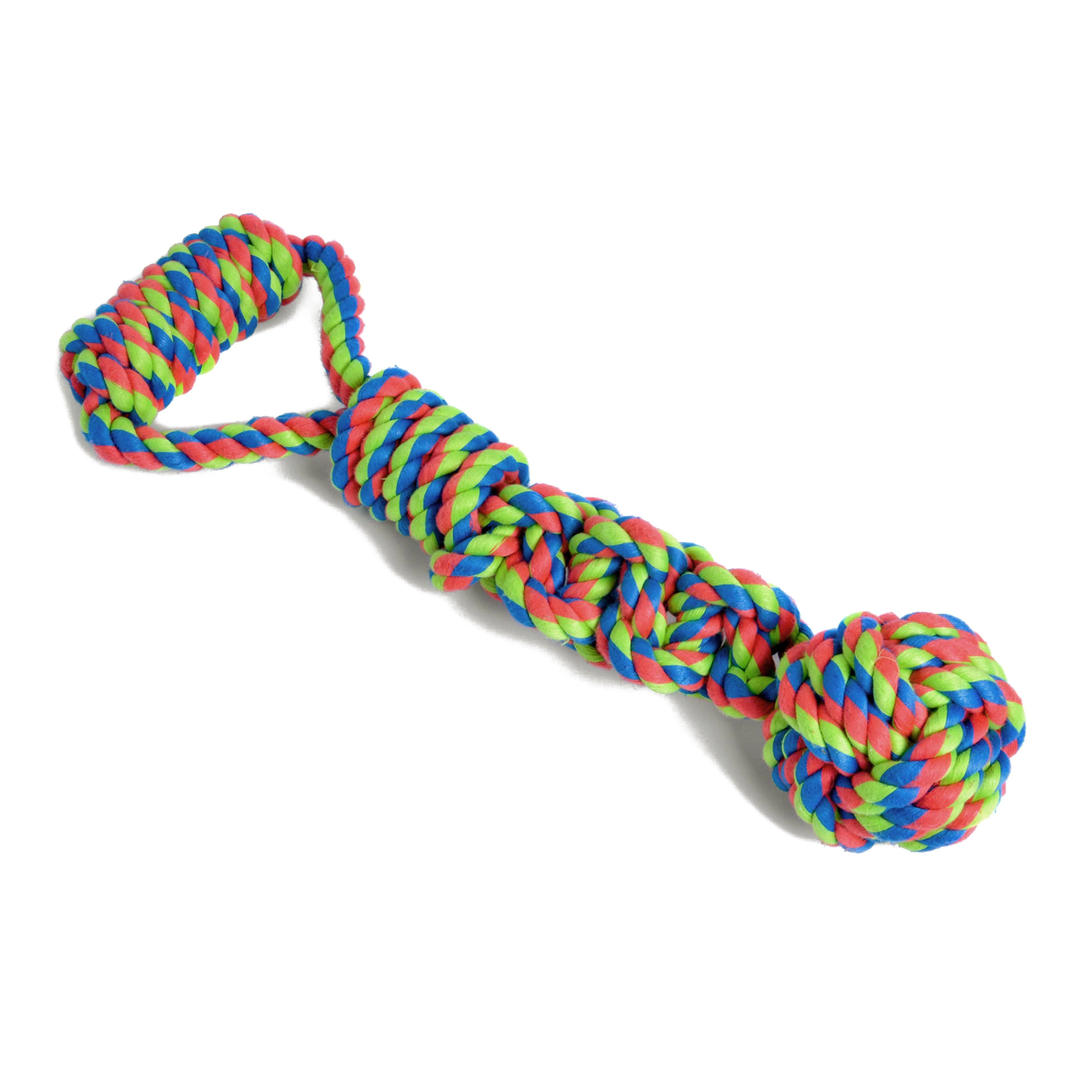 Toyz Rope Ball Tugger Dog Toy - Image 5