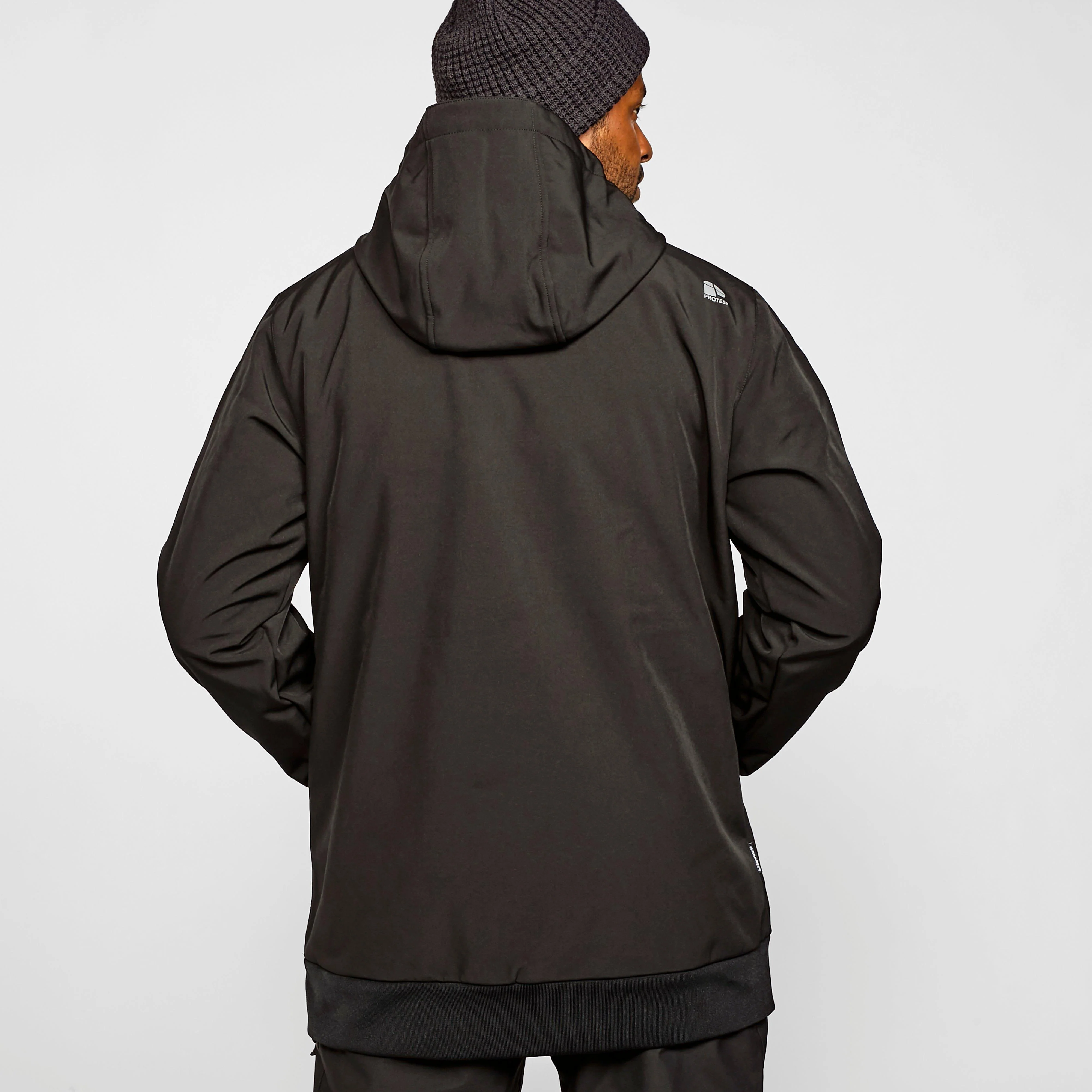 Men’s Melton Softshell Anorak Ski Jacket - Image 2