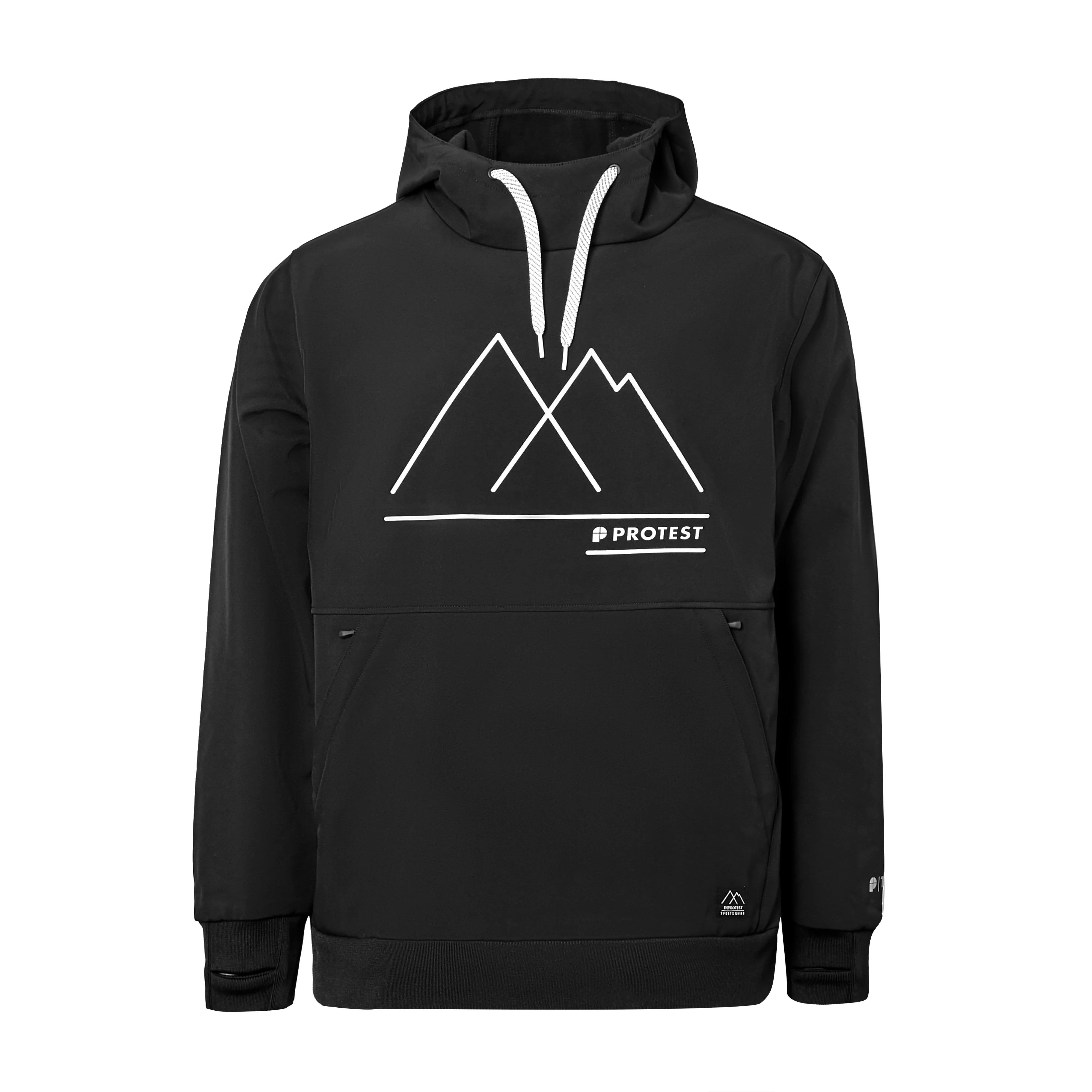 Men’s Melton Softshell Anorak Ski Jacket - Image 7