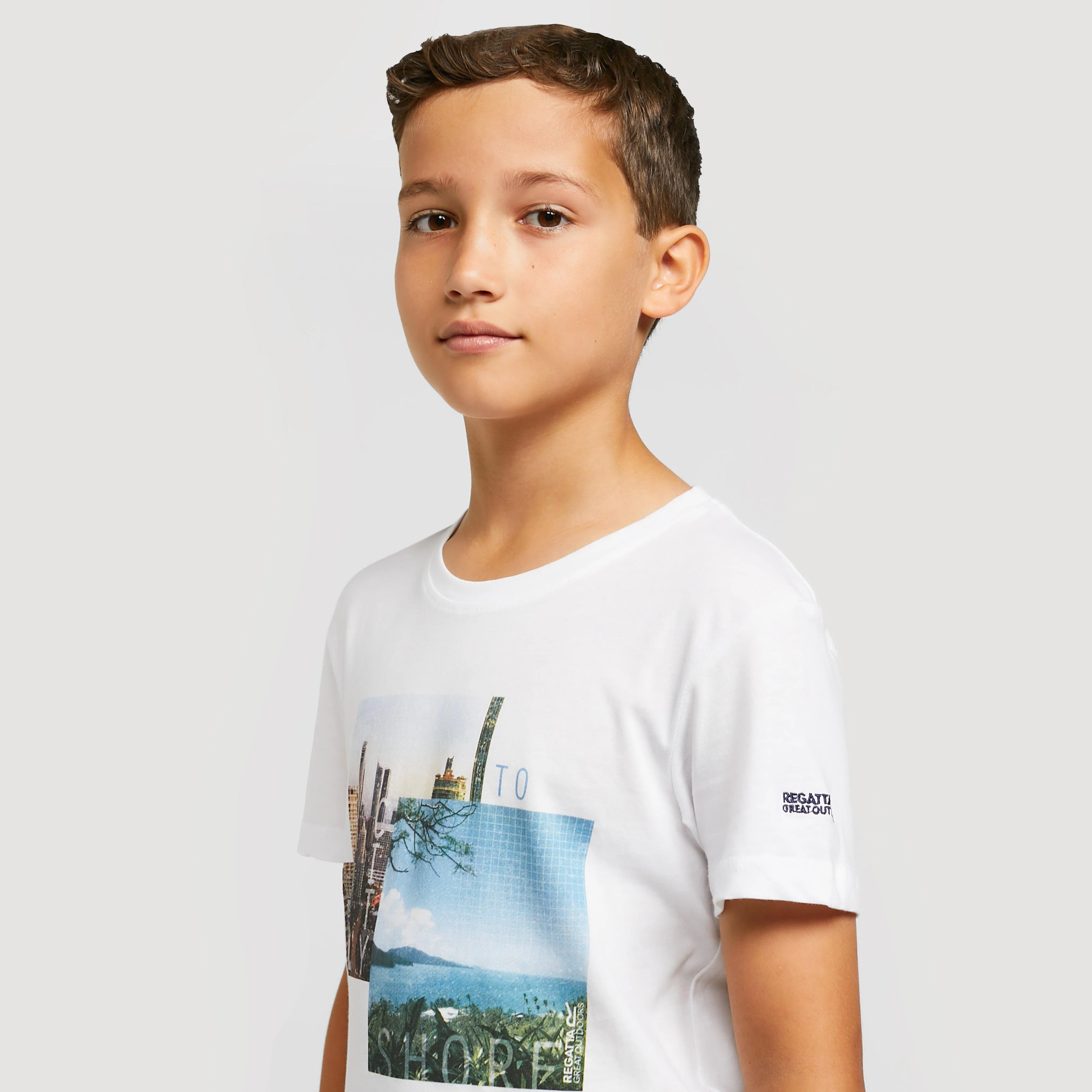 Kids' Bosley III White T-shirt - Image 4