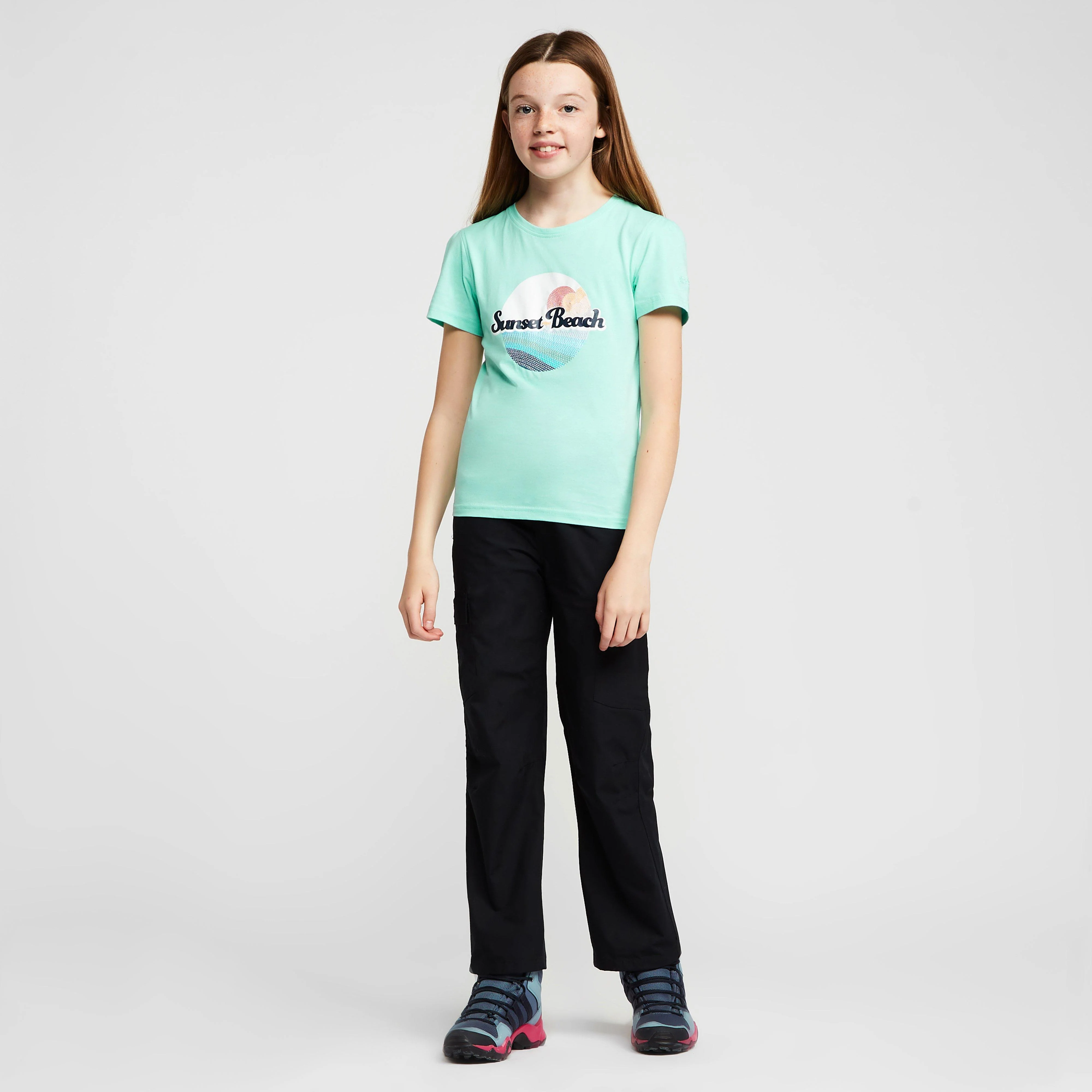Kids' Bosley V T-Shirt Aruba Blue - Image 3
