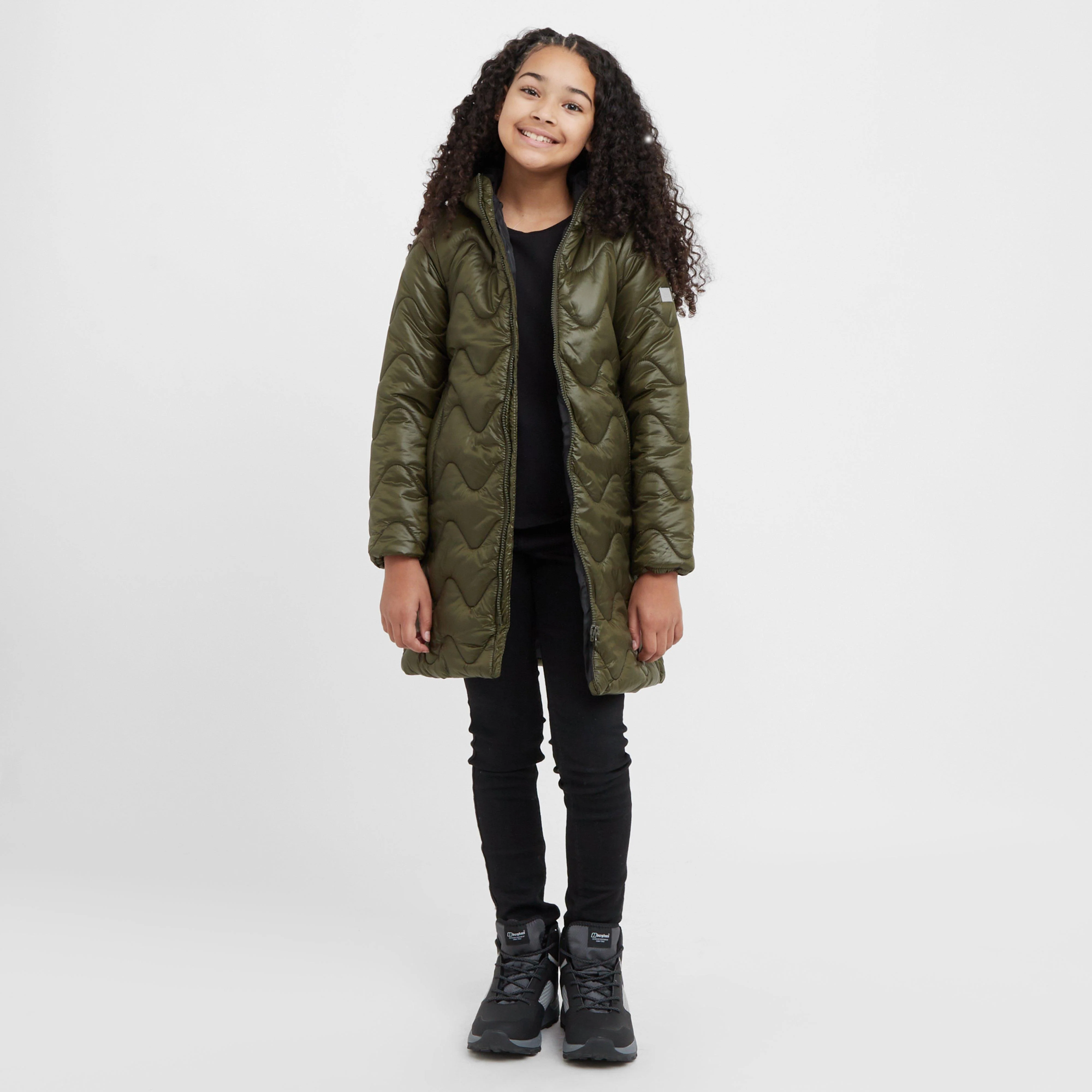 Kids' Cambrie Long Line Quilted Jacket - Image 3