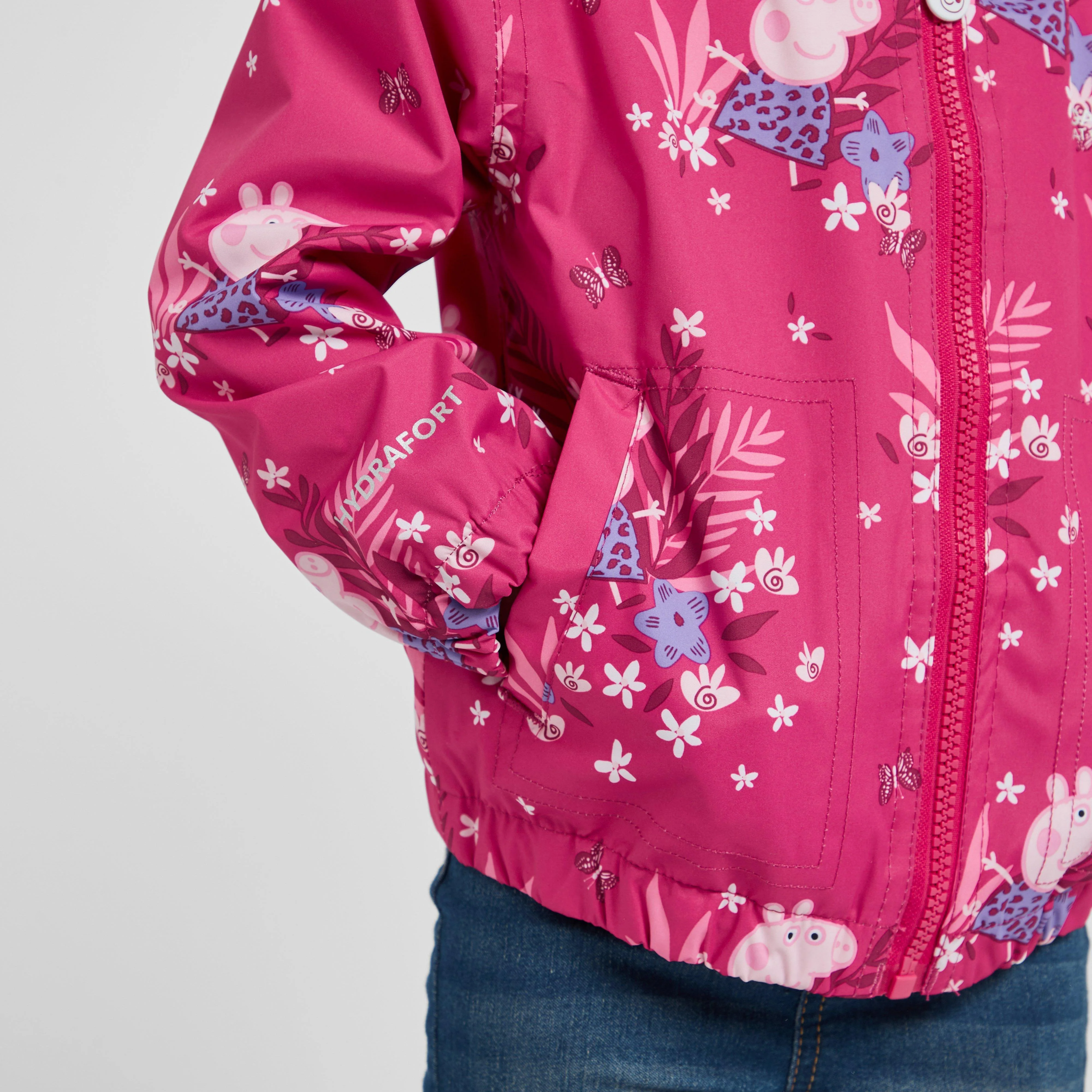 Kids' Peppa Pig Muddy Puddle Waterproof Jacket - Image 6