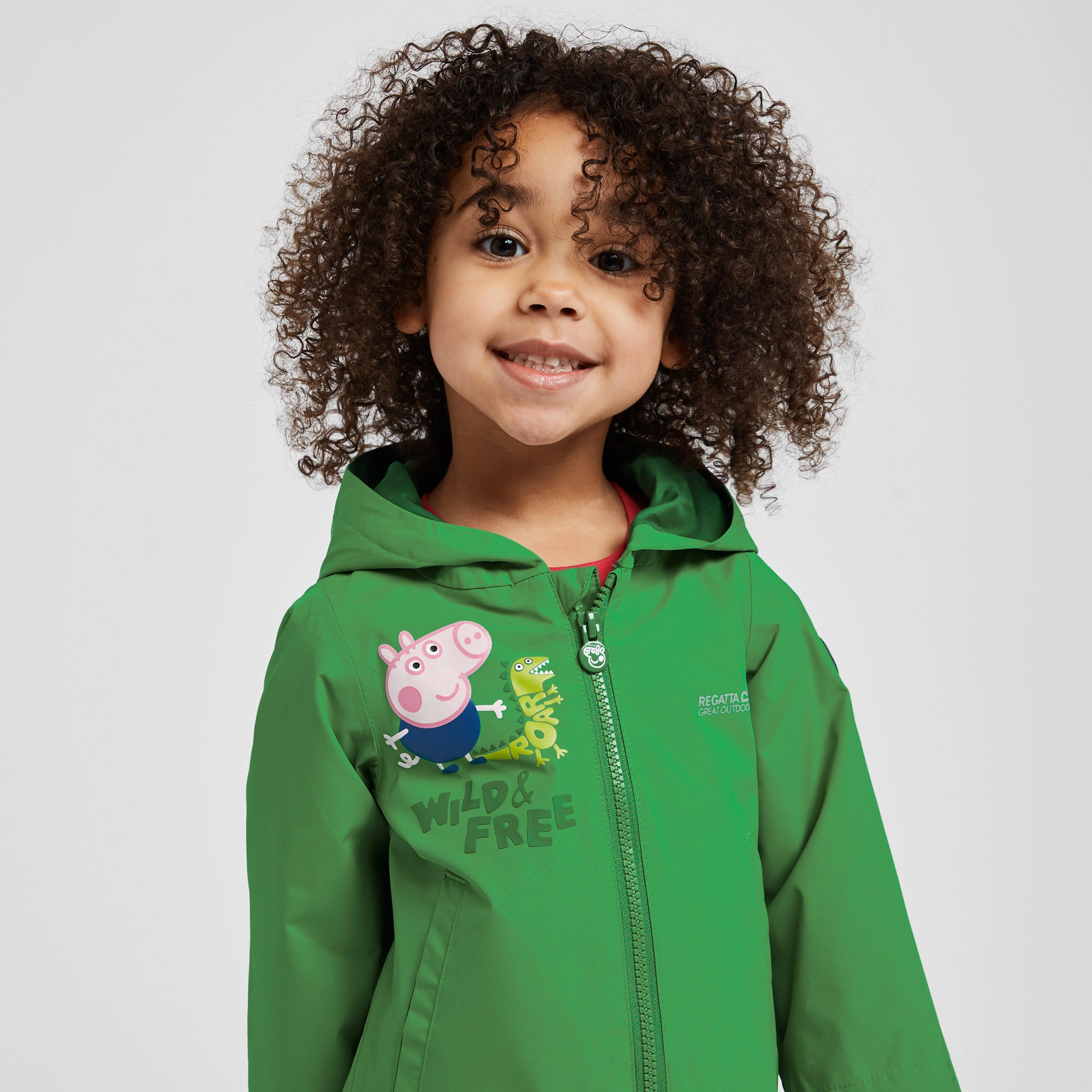 Kids’ Peppa Pig Waterproof Jacket - Image 6
