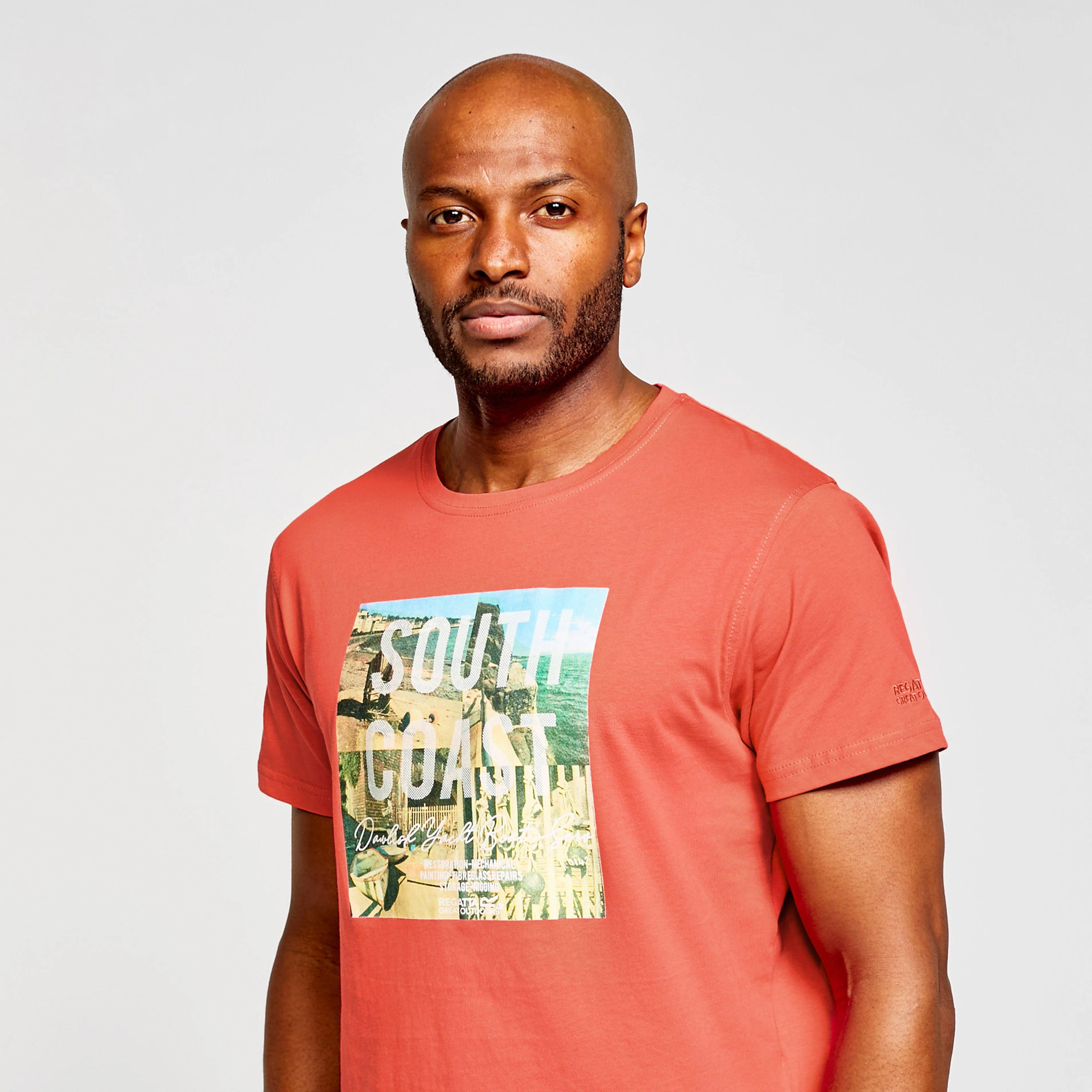 Men’s Cline IV True Red Coast T-Shirt - Image 4