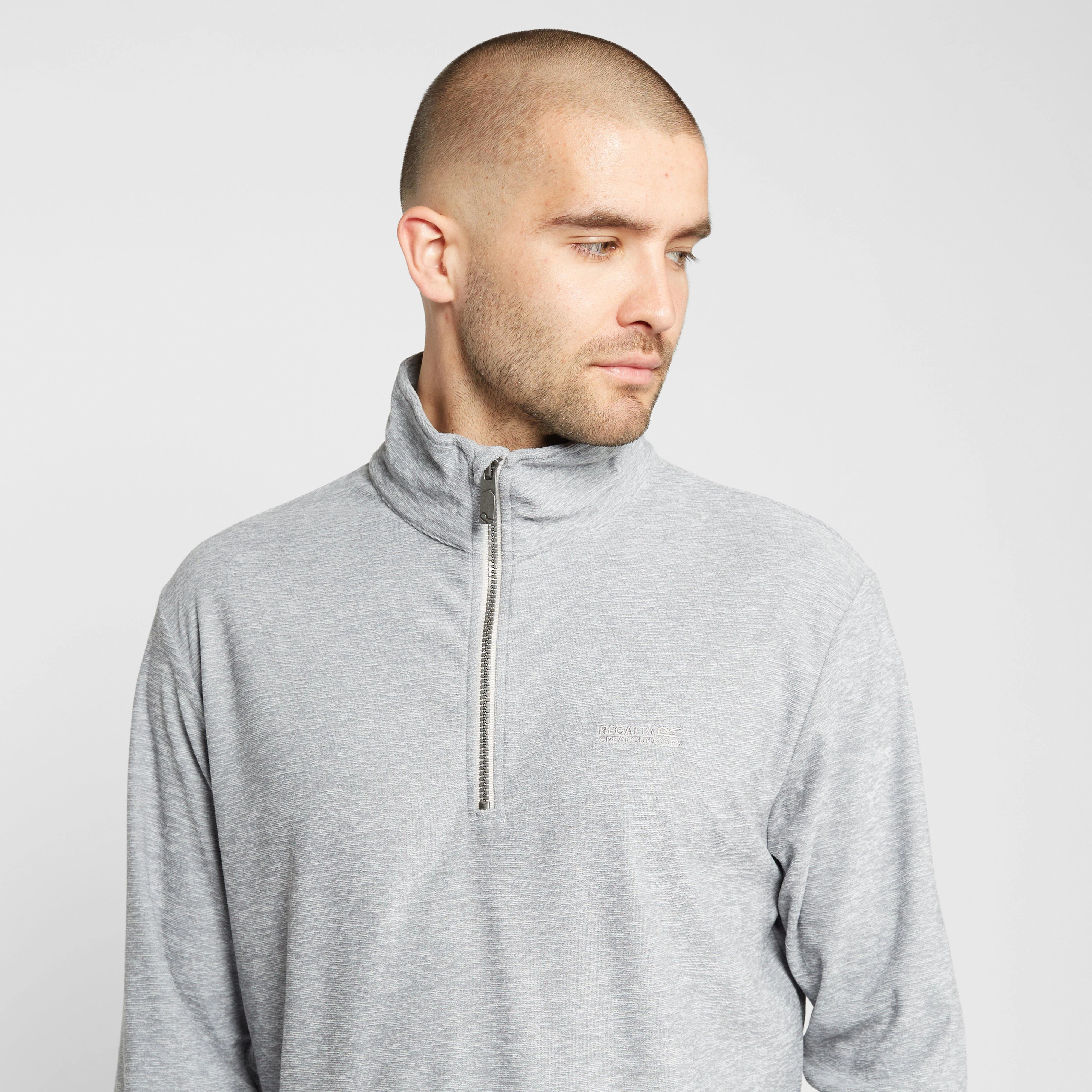 Mens Elgor II Fleece Grey Marl - Image 4