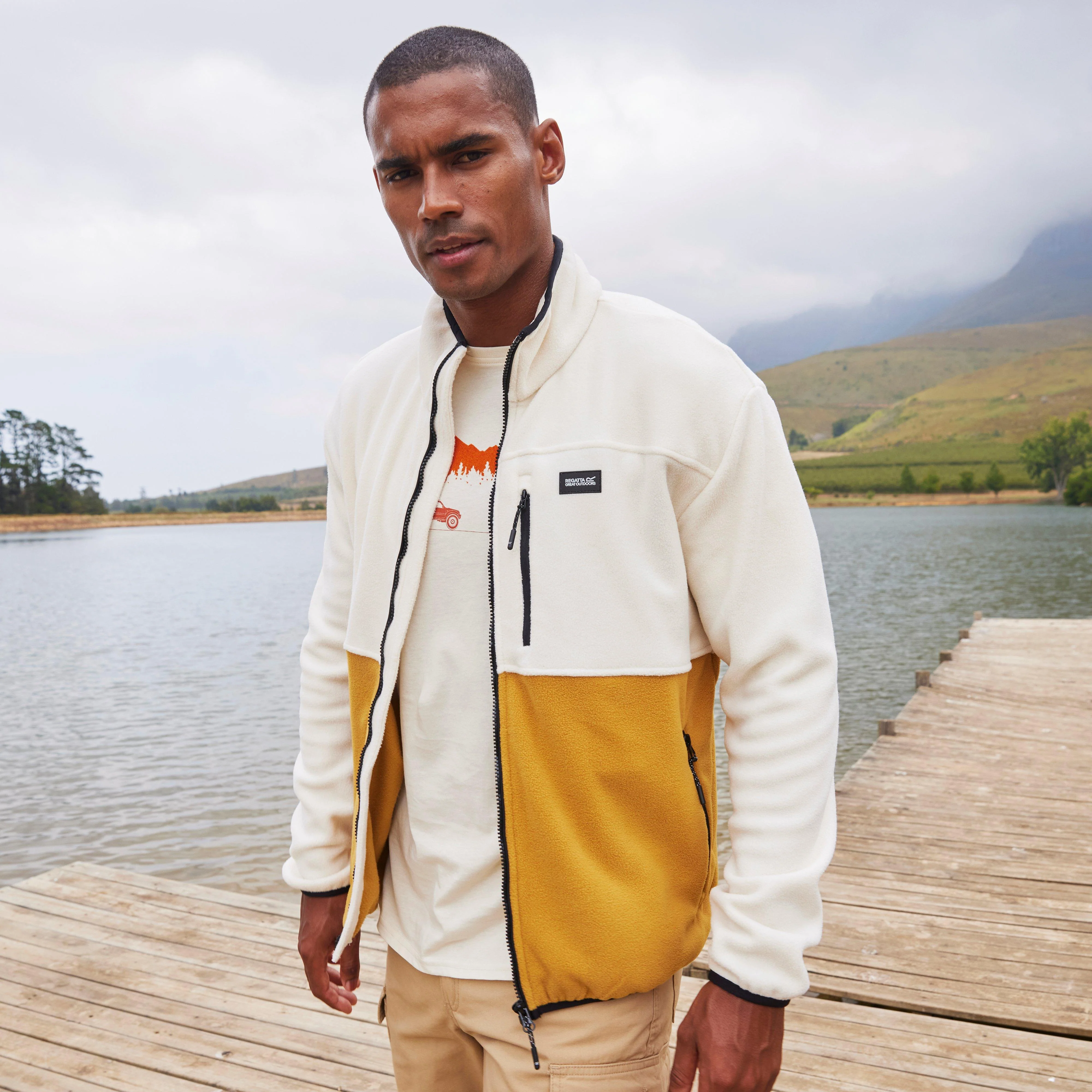Men’s Frankie Full Zip Borg Fleece - Image 16