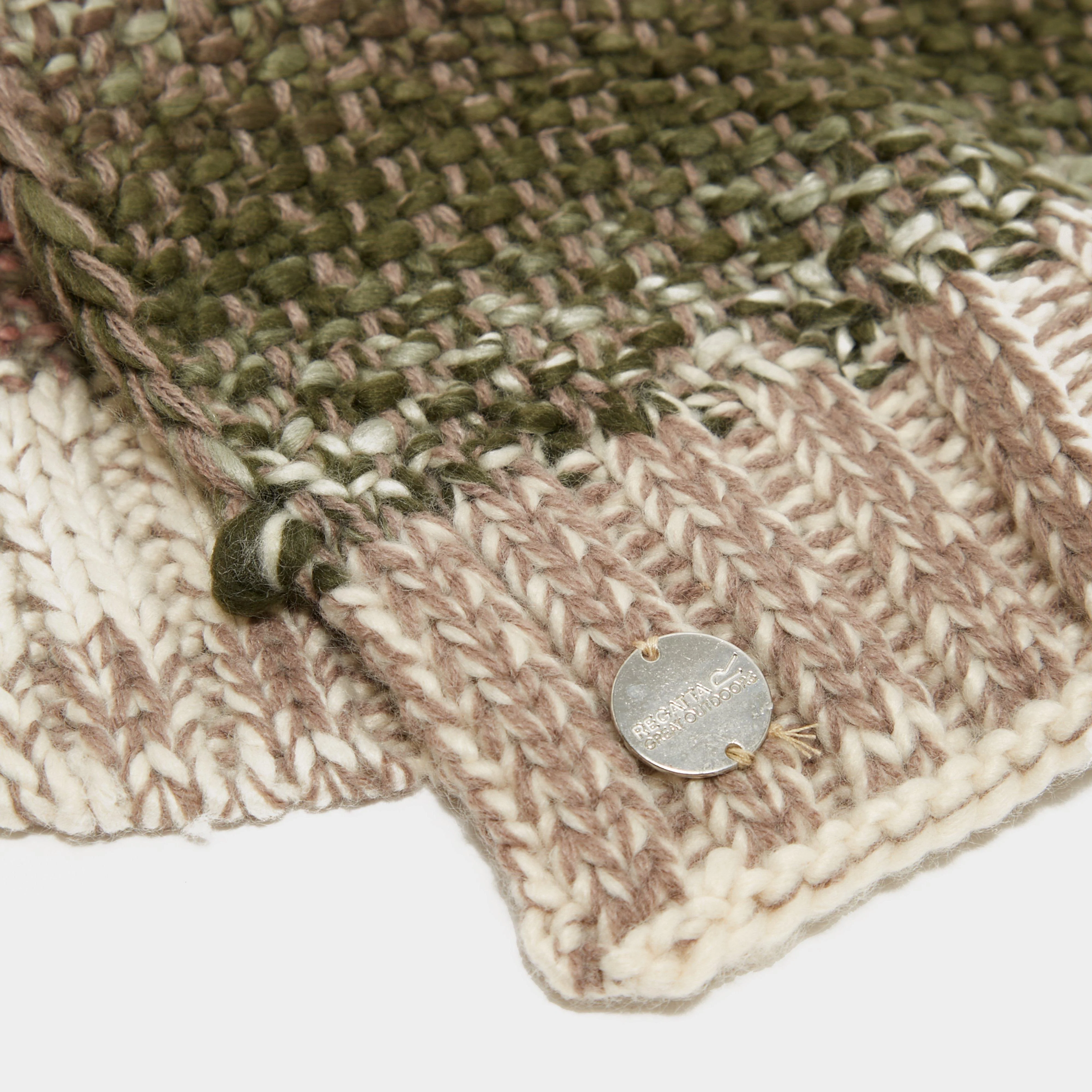 Women’s Frosty V Knitted Scarf - Image 2