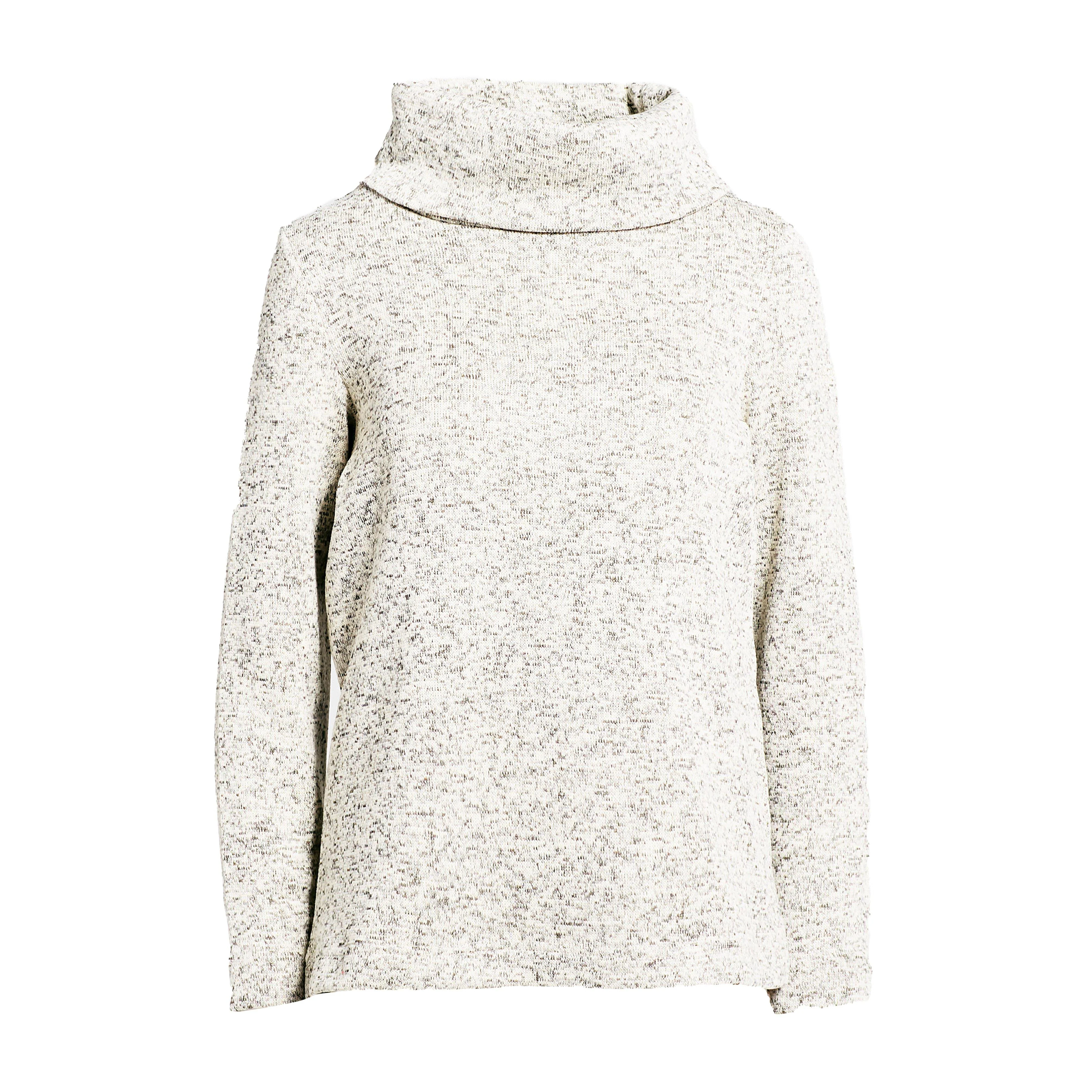 Women’s Hedda Cowl Neck Knit Effect Fleece - Image 6