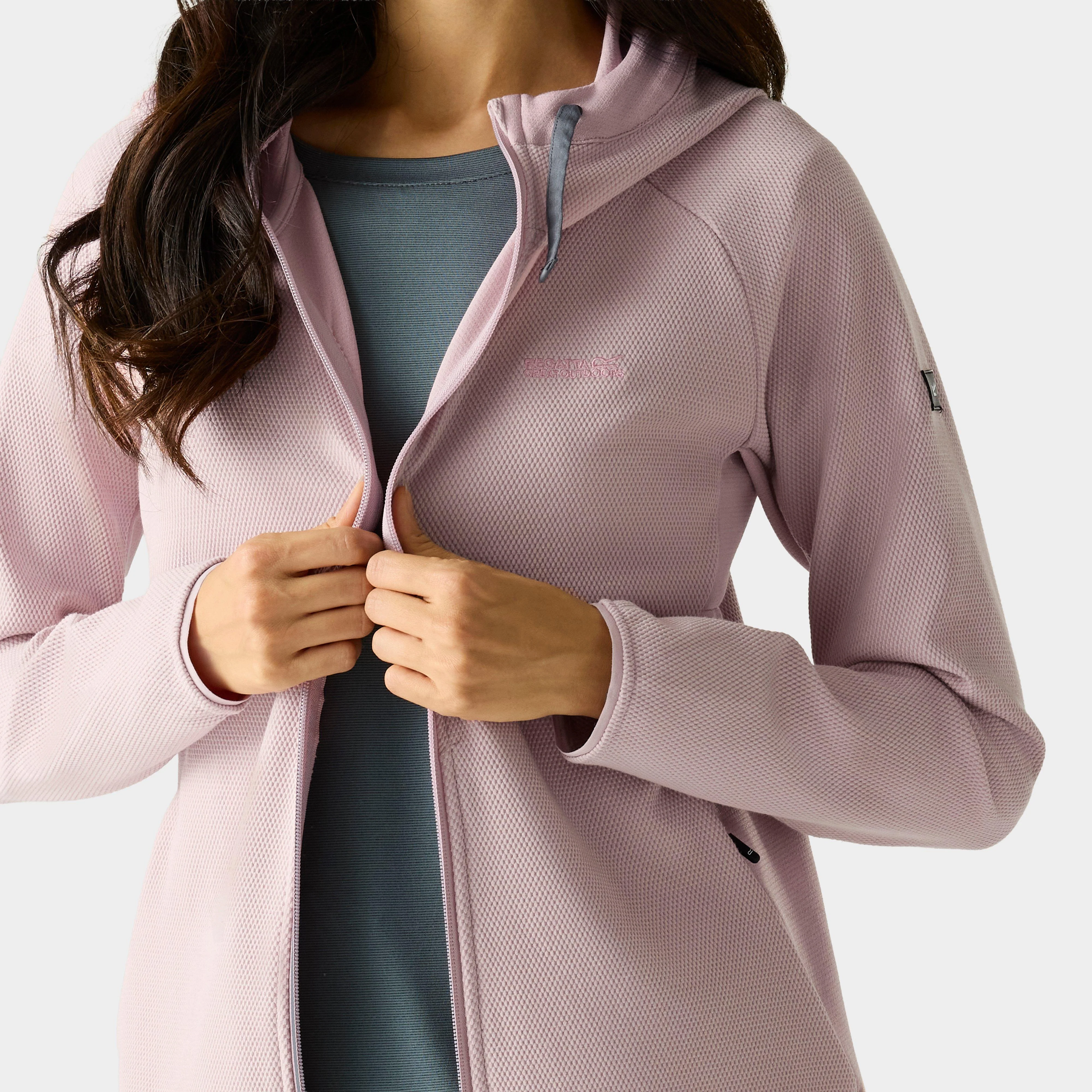 Women's Nayna Hooded Full Zip Fleece - Image 14