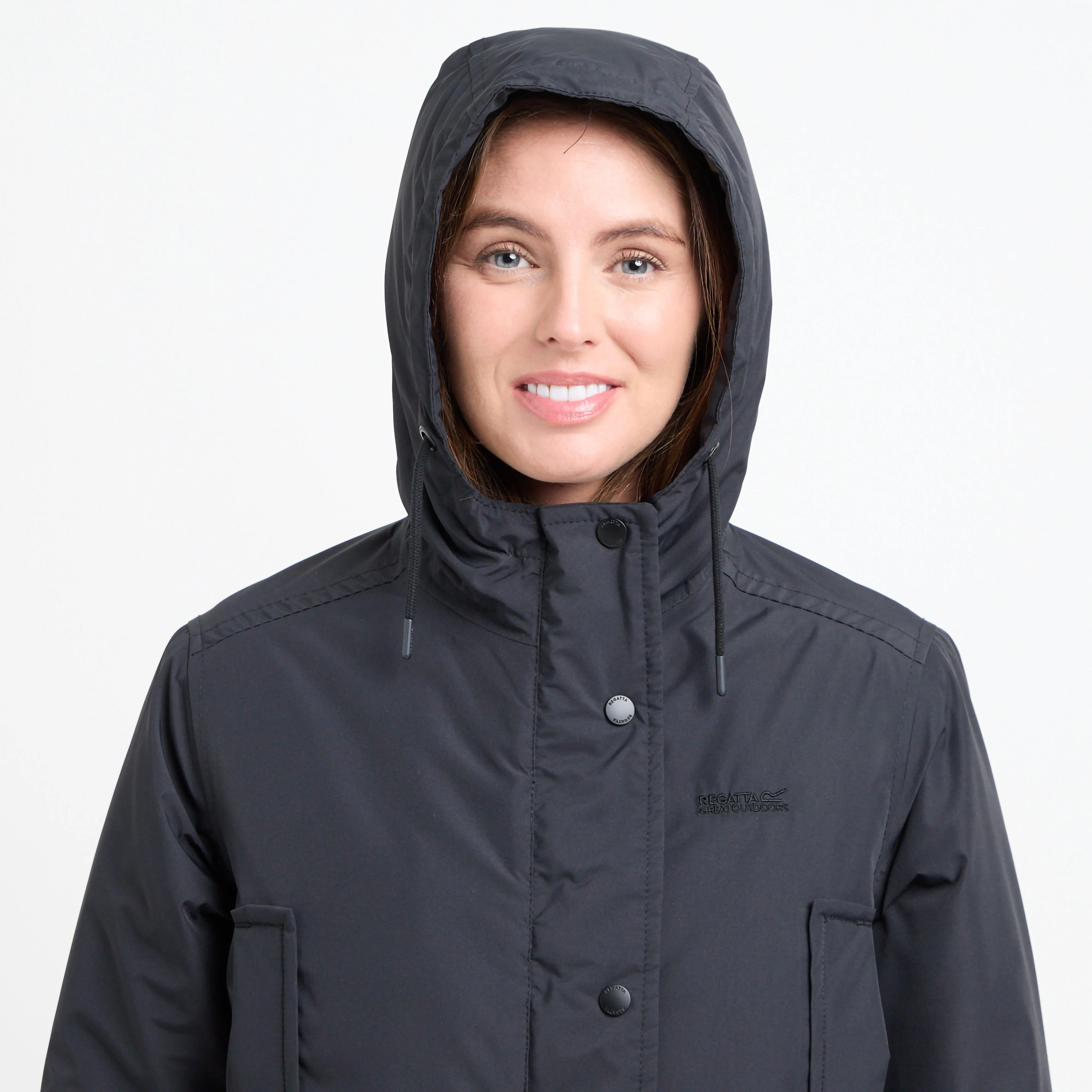 Women's Orla Kiely Long Length Waterproof Jacket - Image 4
