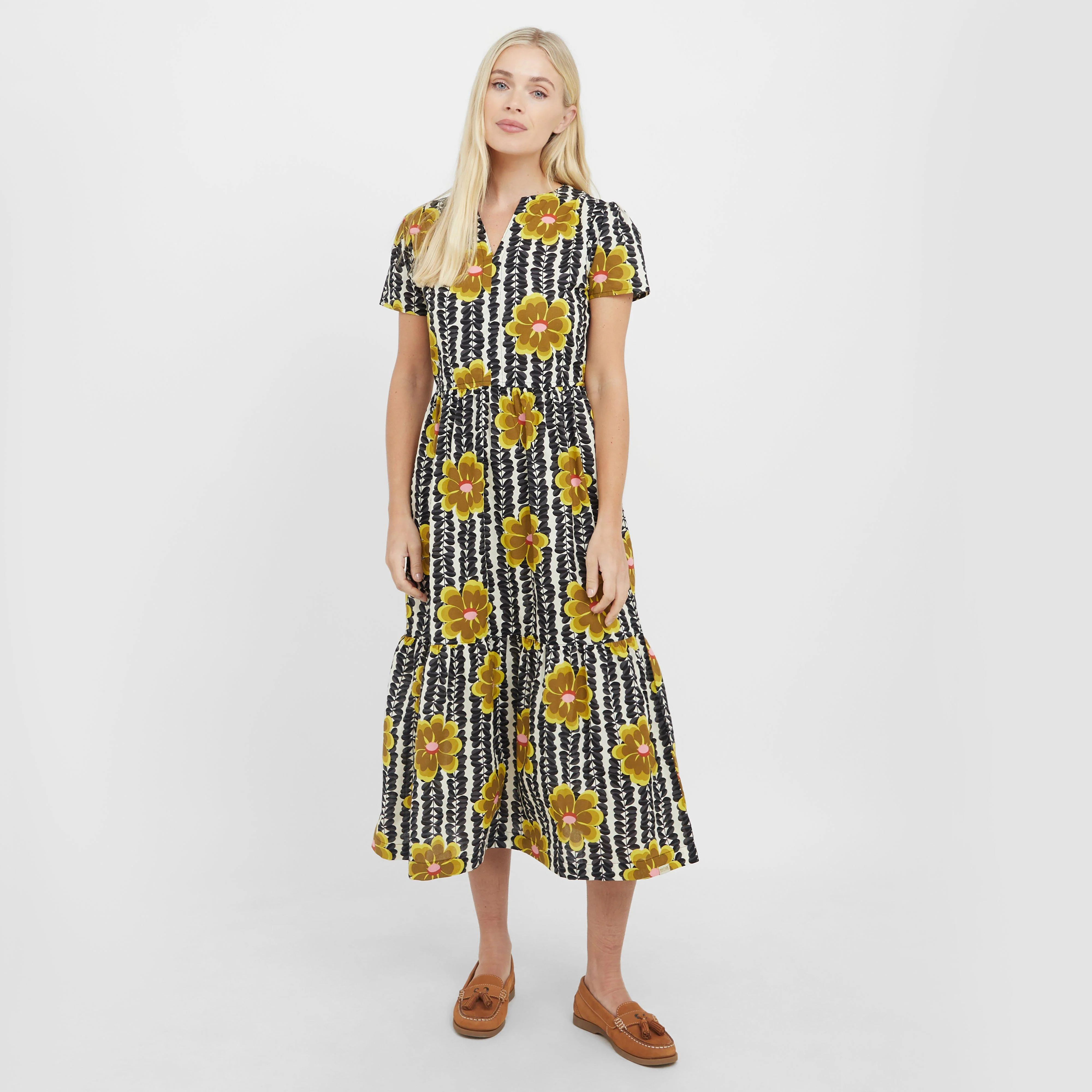 Women’s Orla Tiered Midi Dress - Image 3