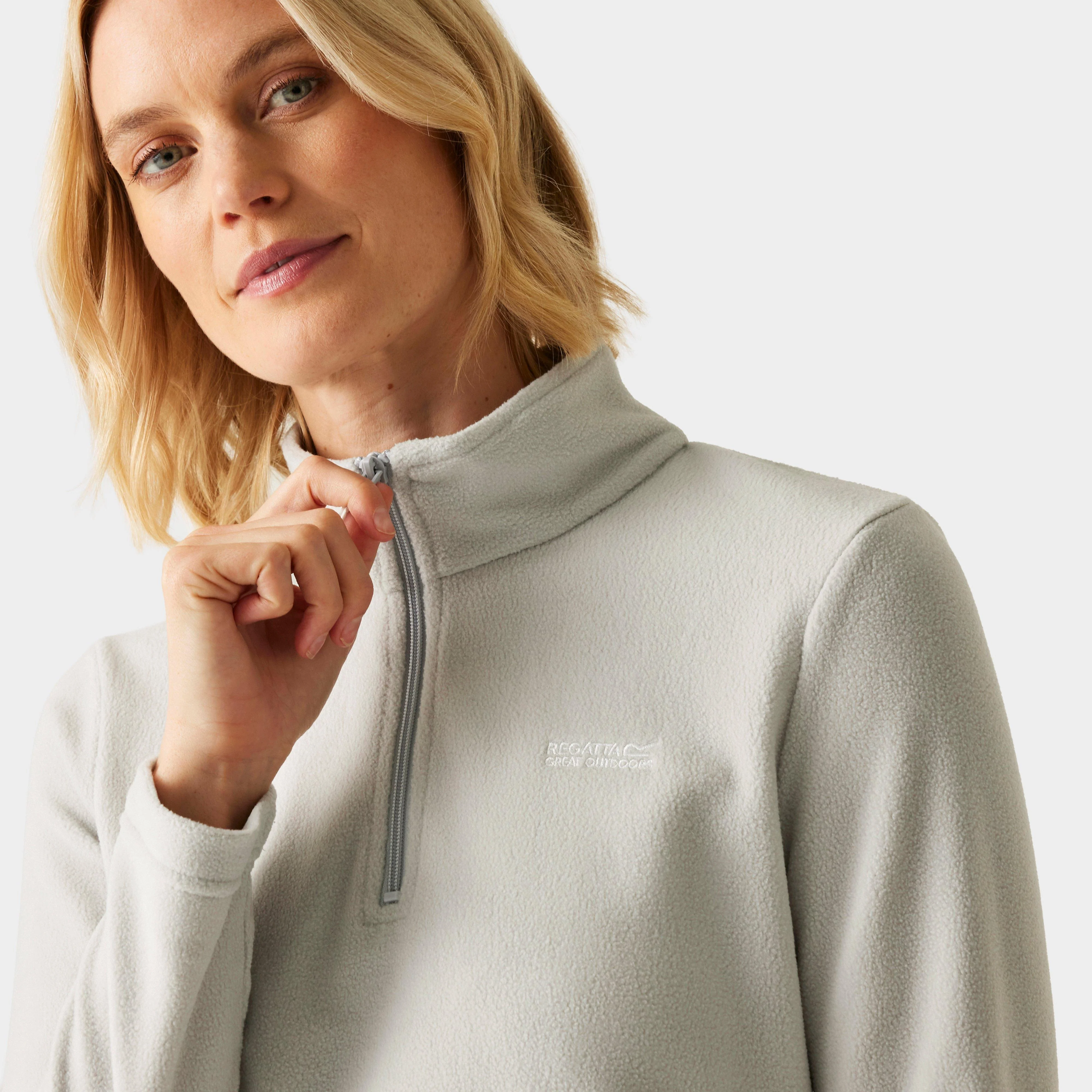 Women’s Sweethart Half Zip Fleece - Image 8