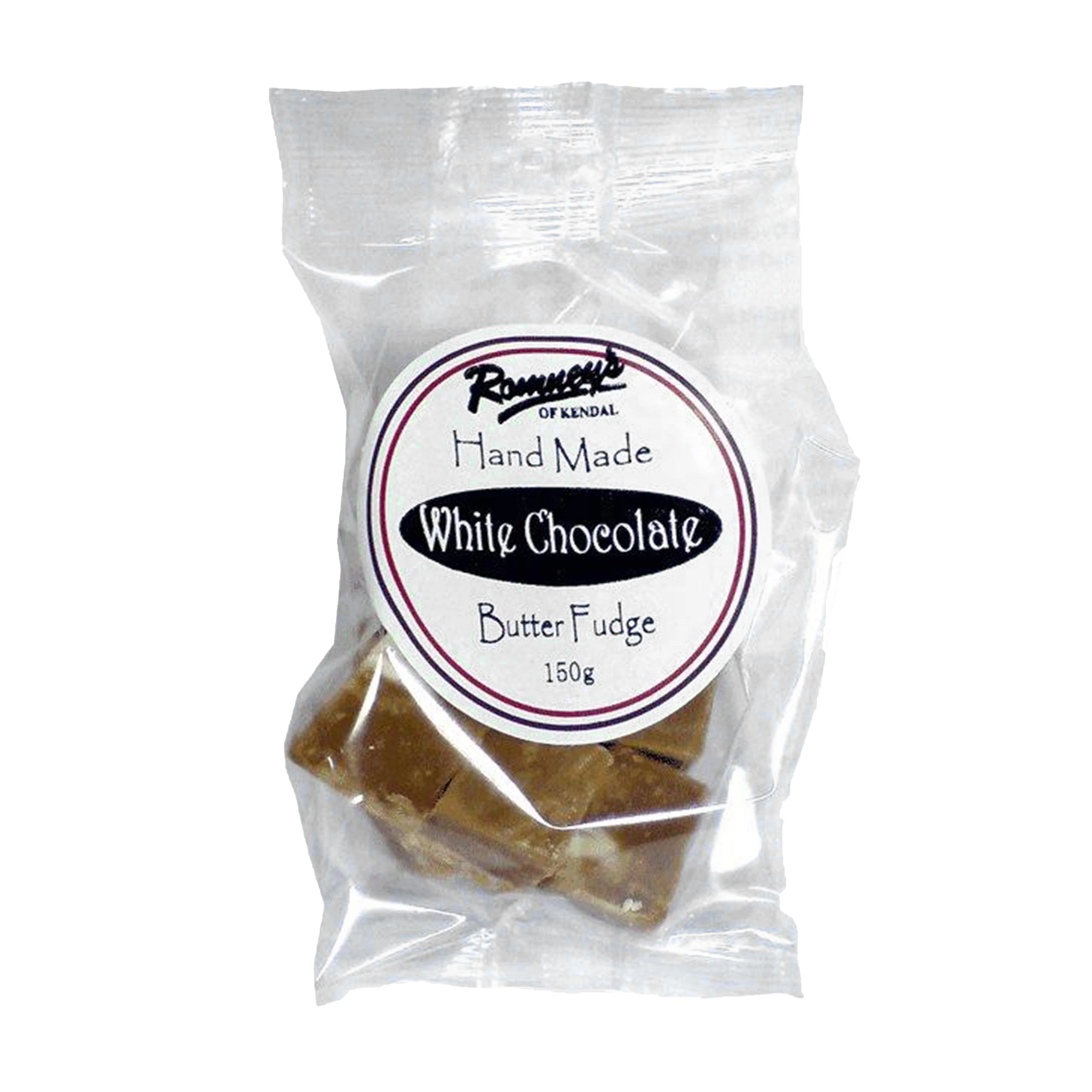 Handmade White Chocolate Fudge (150g) - Image 3