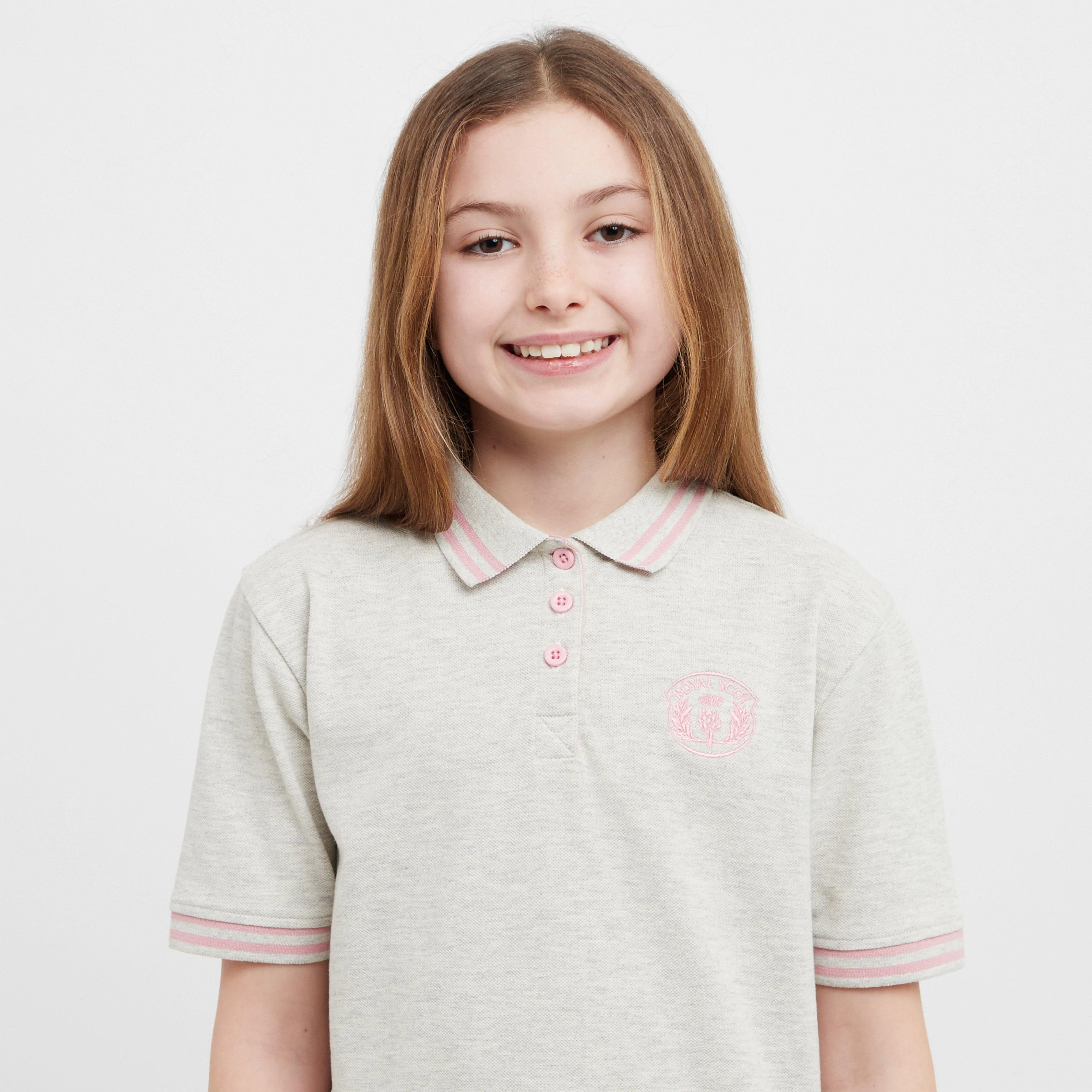 Kids' Ffion Short Sleeved Polo Shirt - Image 5