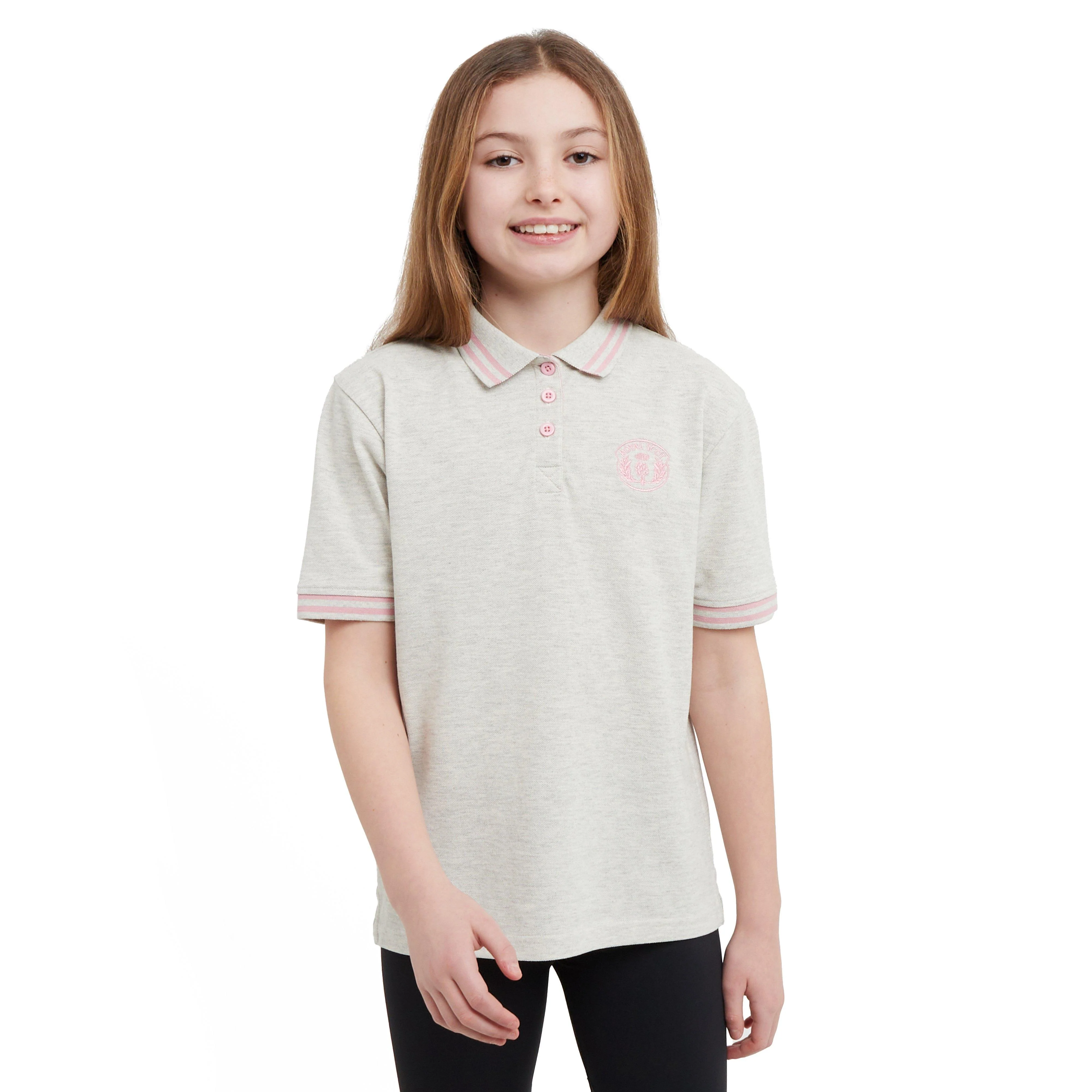 Kids' Ffion Short Sleeved Polo Shirt - Image 9